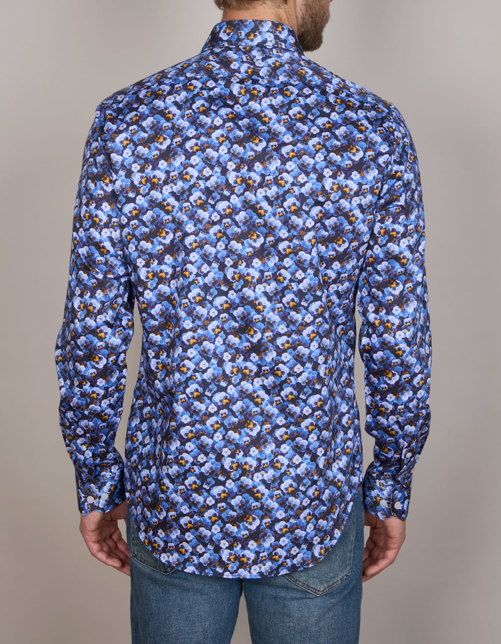 VIOLA DIGITAL PRINT SHIRT SLIM FIT
