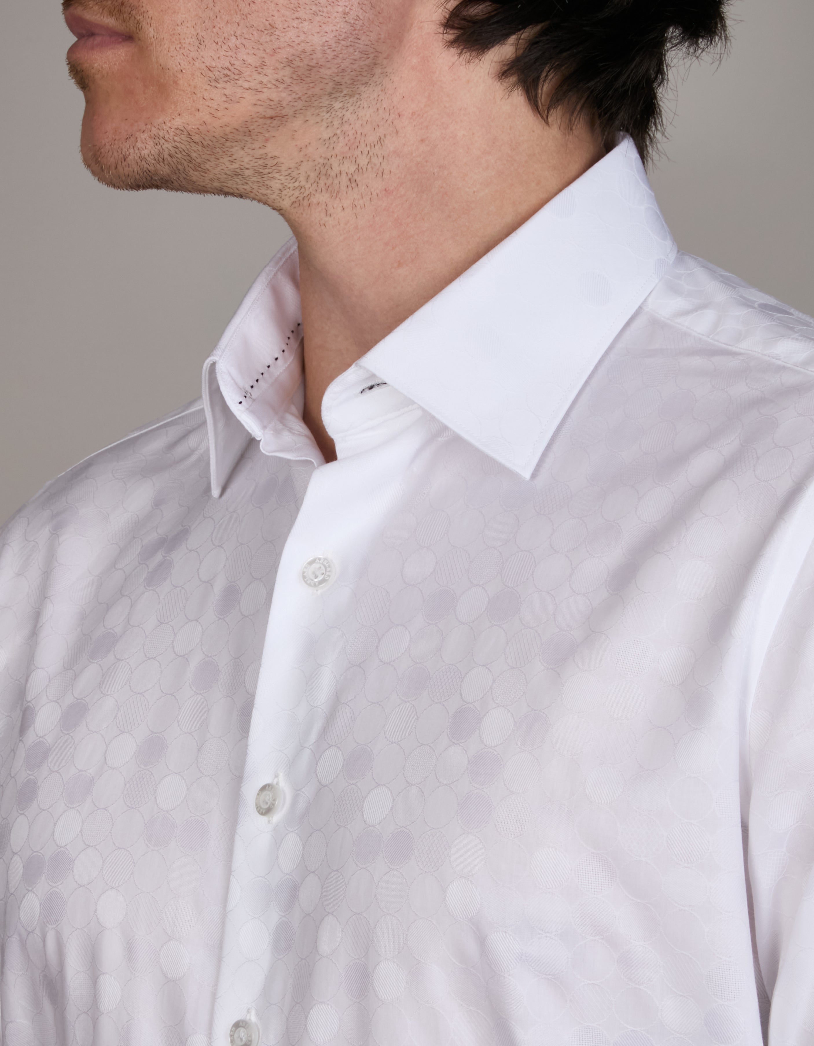 DOT JACQUARD PARTY SHIRT SLIM FIT
