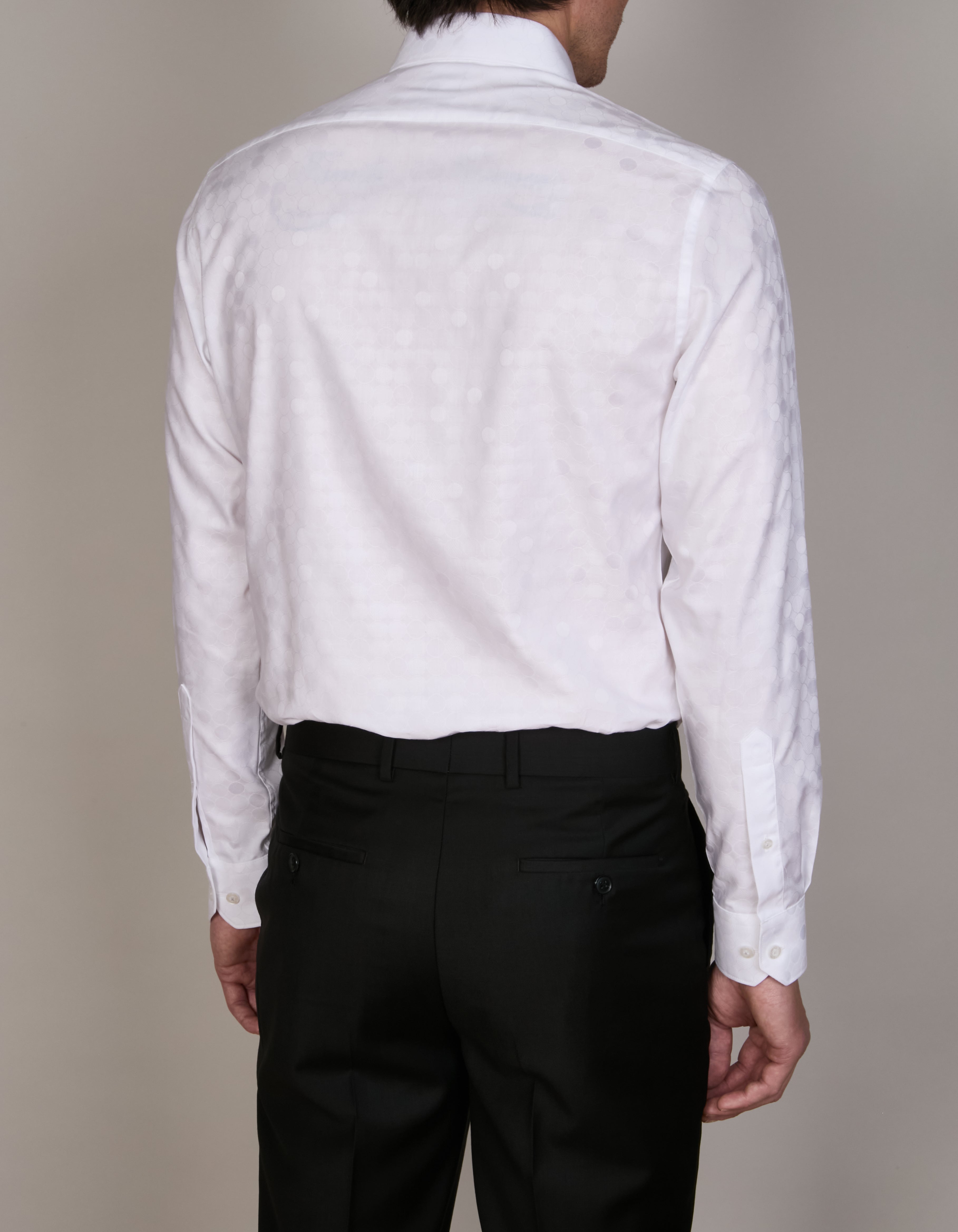 DOT JACQUARD PARTY SHIRT SLIM FIT