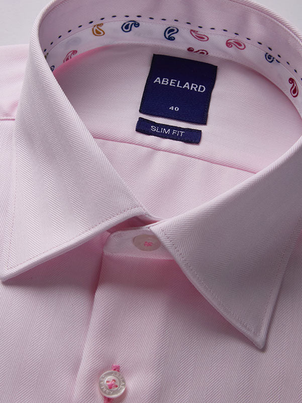 ANTIBES HERRINGBONE SLIM FIT SHIRT