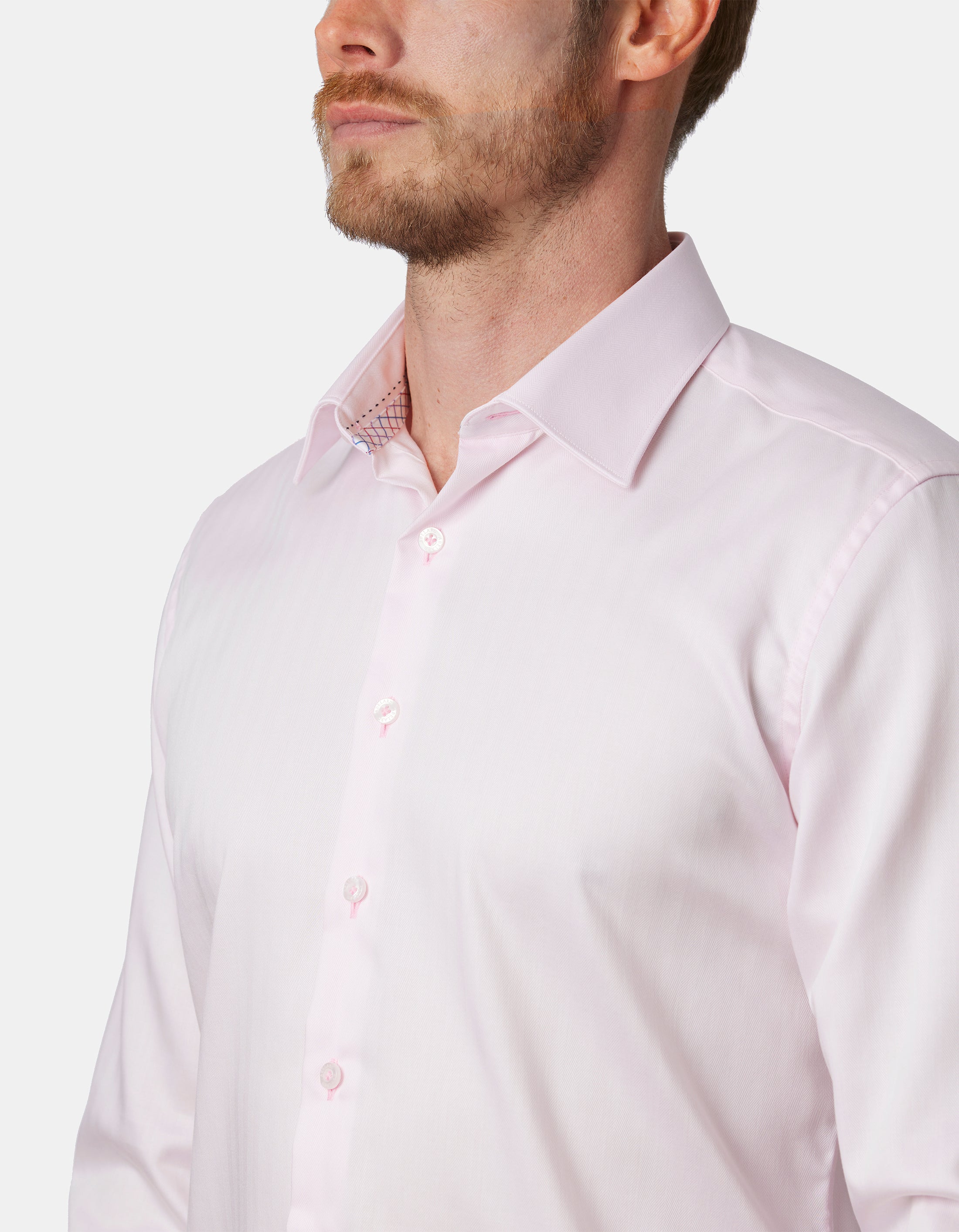 ANTIBES HERRINGBONE SLIM FIT SHIRT