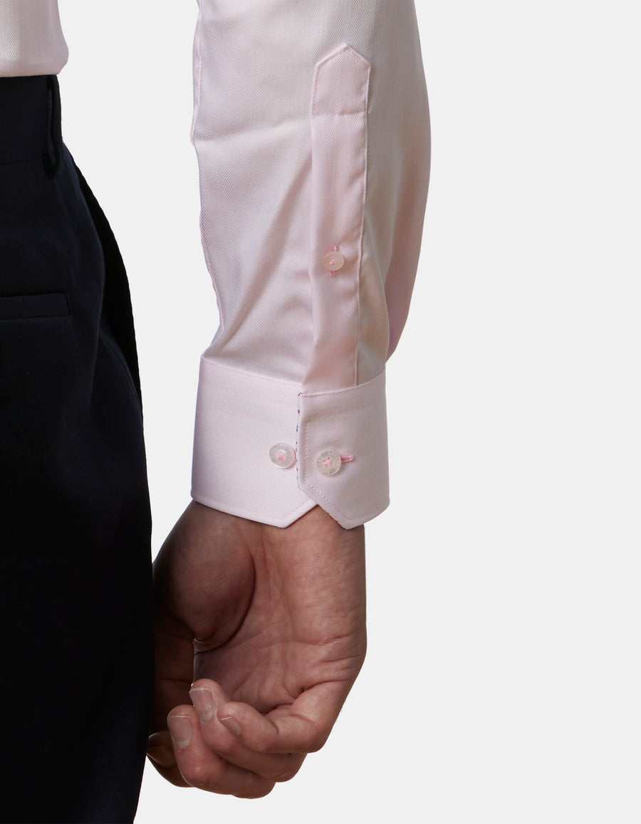 ANTIBES HERRINGBONE SLIM FIT SHIRT