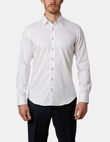 ANTIBES HERRINGBONE SLIM FIT SHIRT