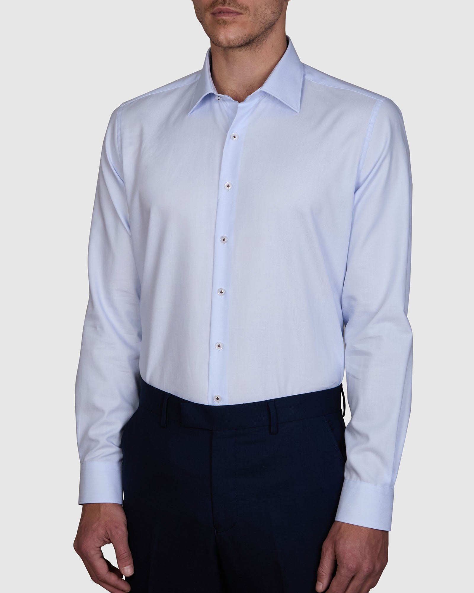 TOULON DOBBY SLIM FIT SHIRT