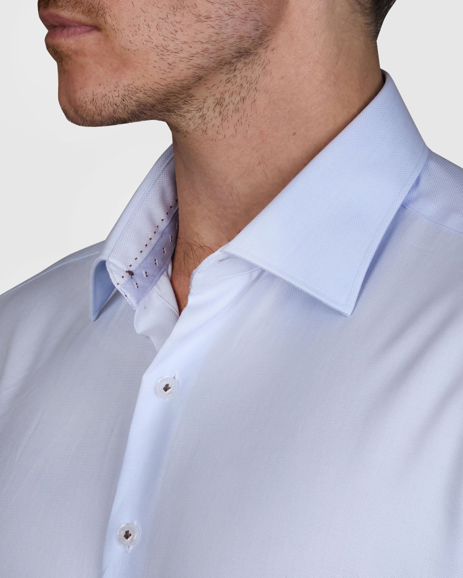 TOULON DOBBY SLIM FIT SHIRT