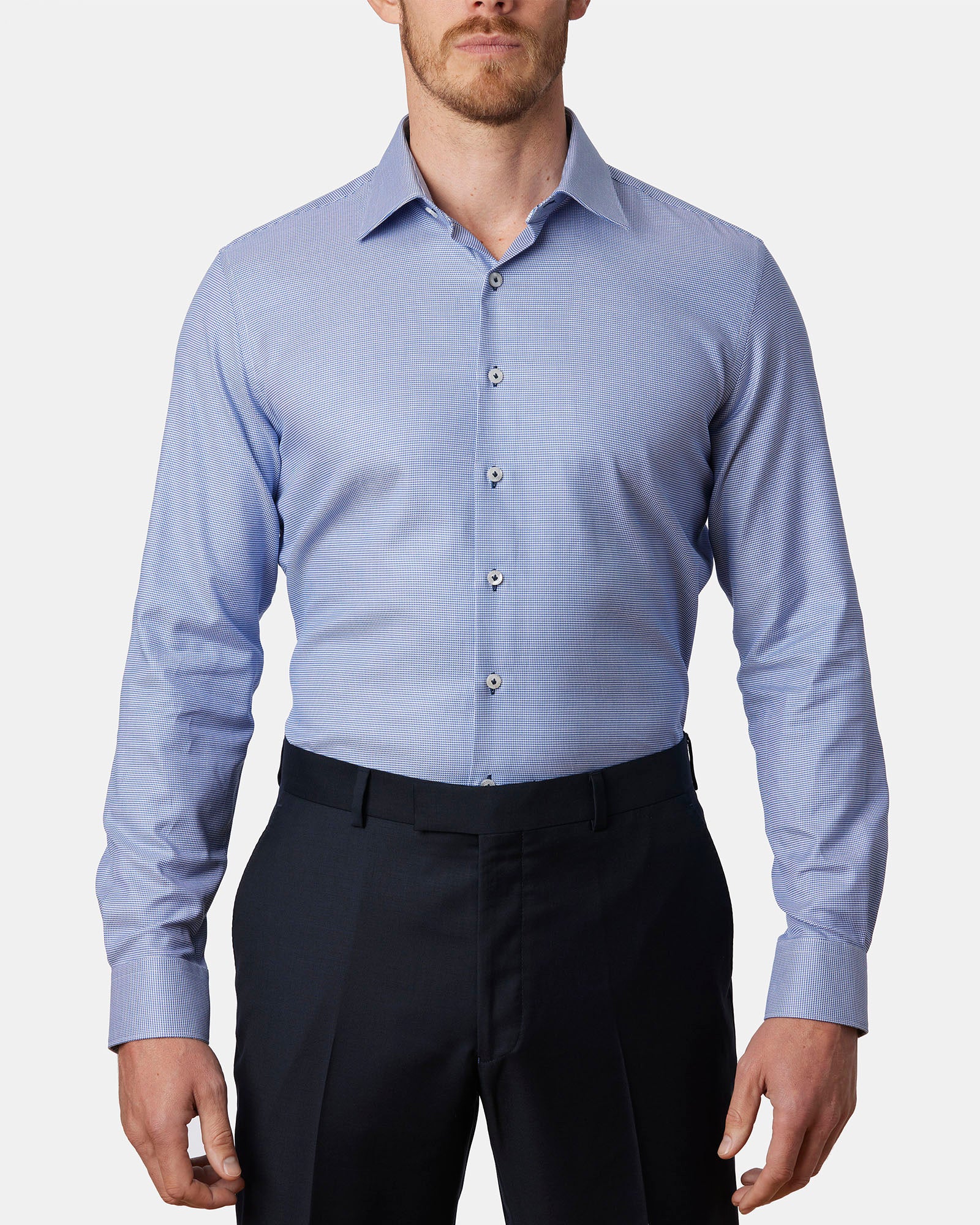 VERDON PUPPYTOOTH SLIM FIT SHIRT