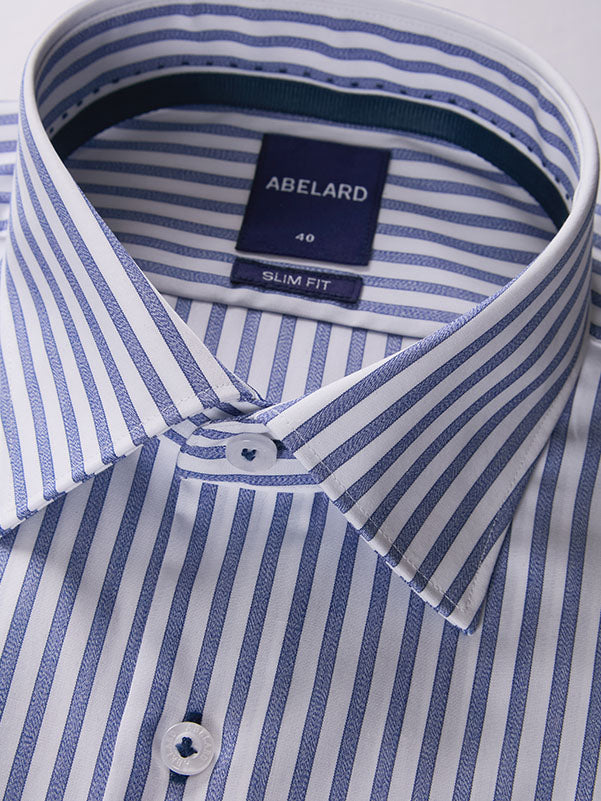 JASPER JASPE STRIPE SLIM FIT SHIRT