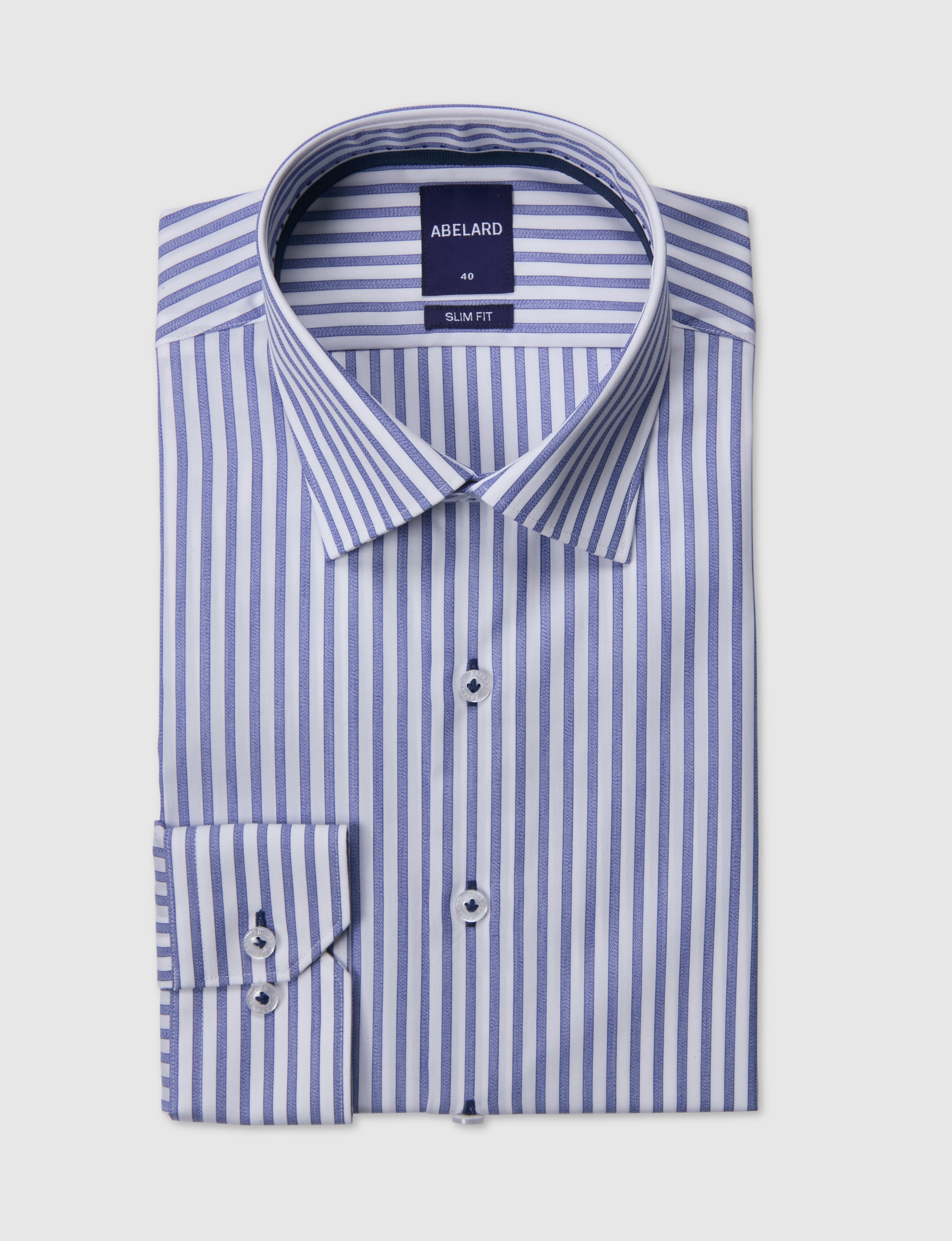 JASPER JASPE STRIPE SLIM FIT SHIRT