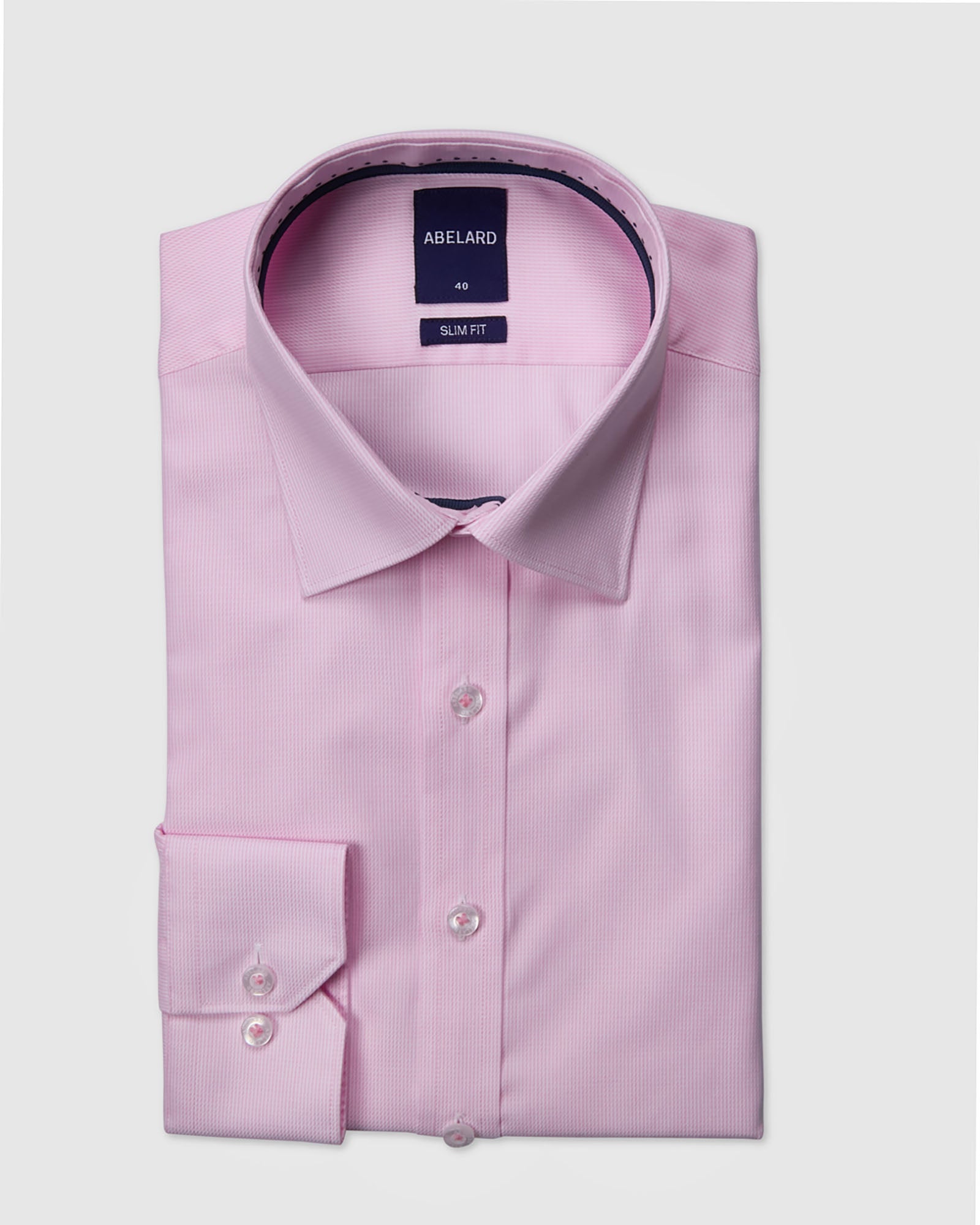 ZIGGURAT ZIG-ZAG TWILL SLIM FIT SHIRT