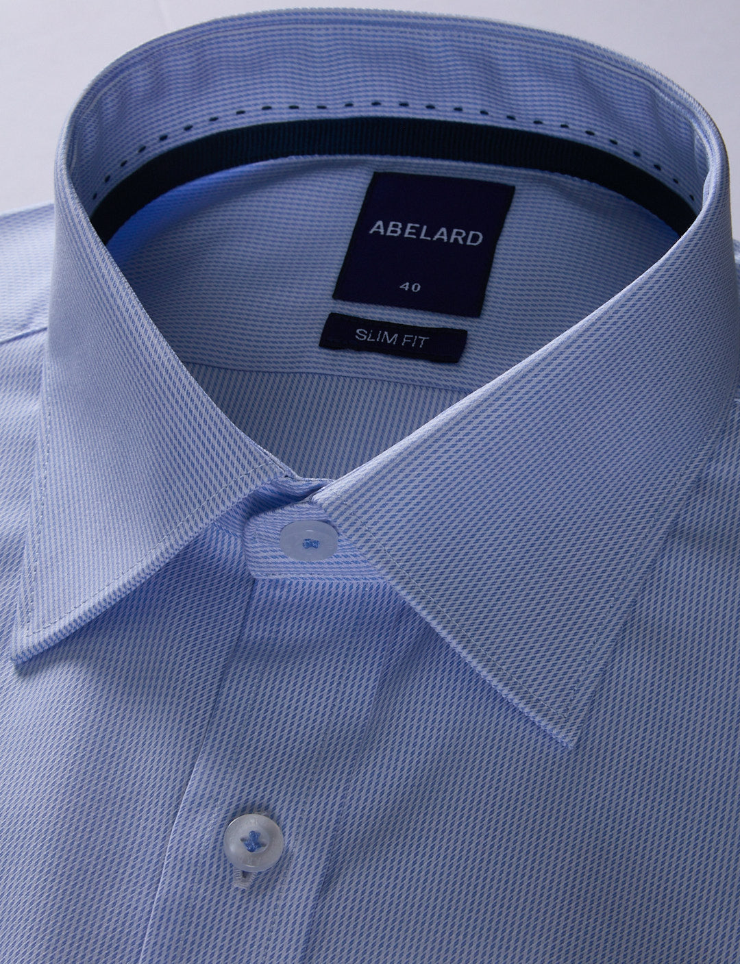 ZIGGURAT ZIG-ZAG TWILL SLIM FIT SHIRT