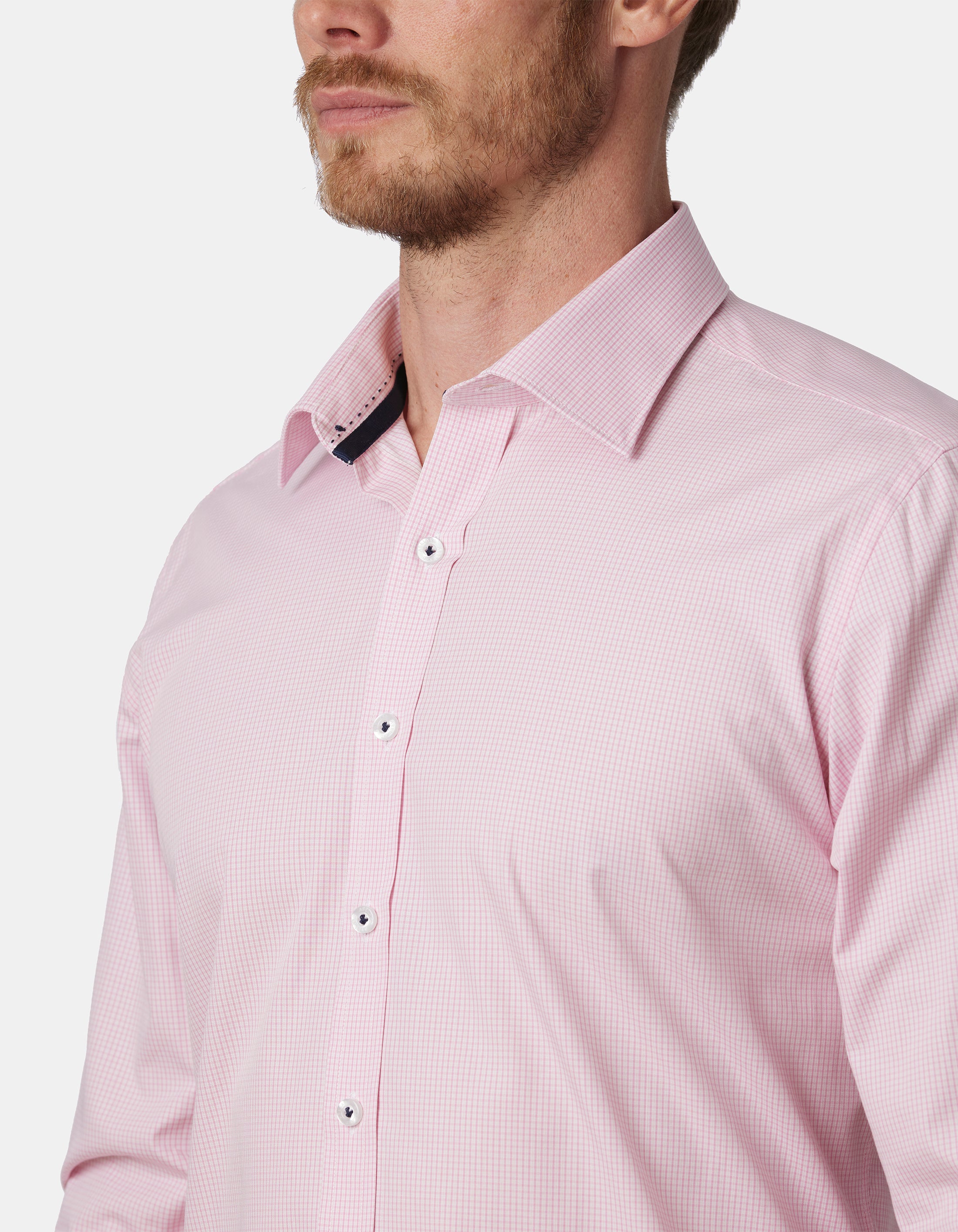 PEACOCK CHECK SLIM FIT