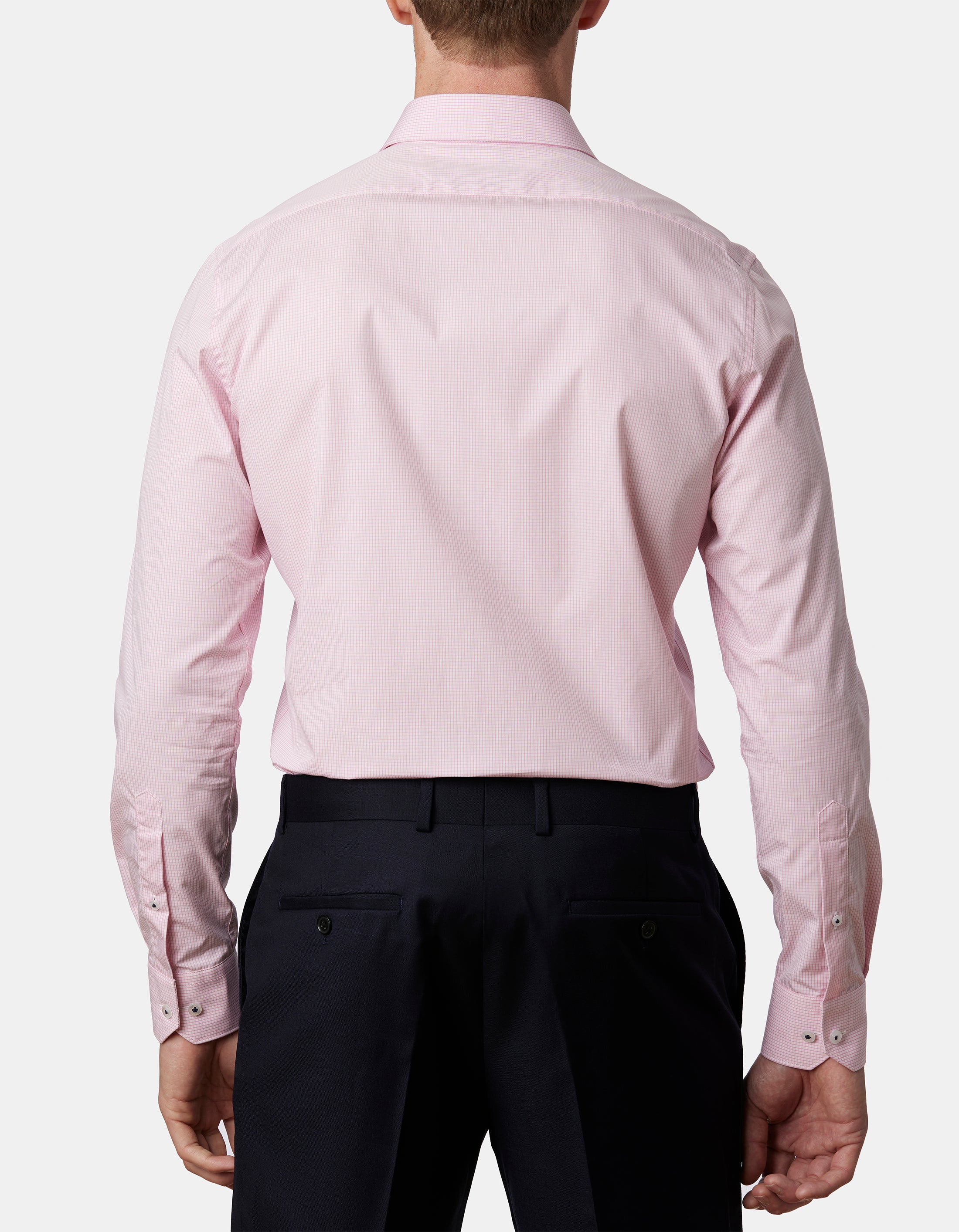 PEACOCK CHECK SLIM FIT