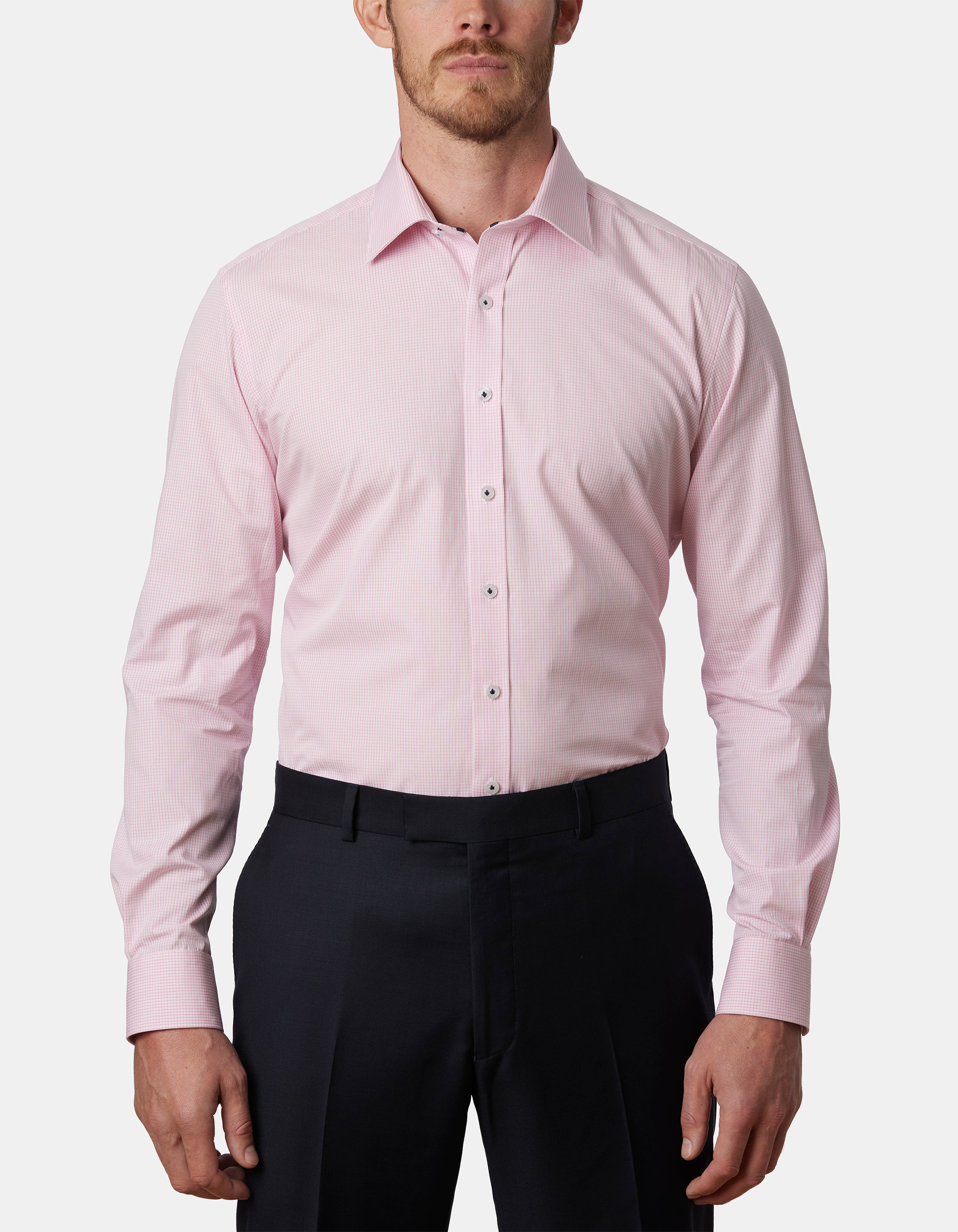 PEACOCK CHECK SLIM FIT