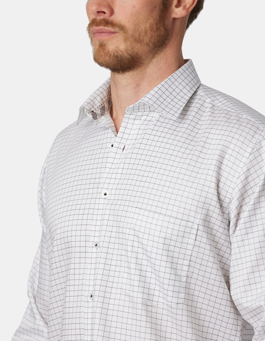 LONGCHAMP CHECK CLASSIC FIT SHIRT