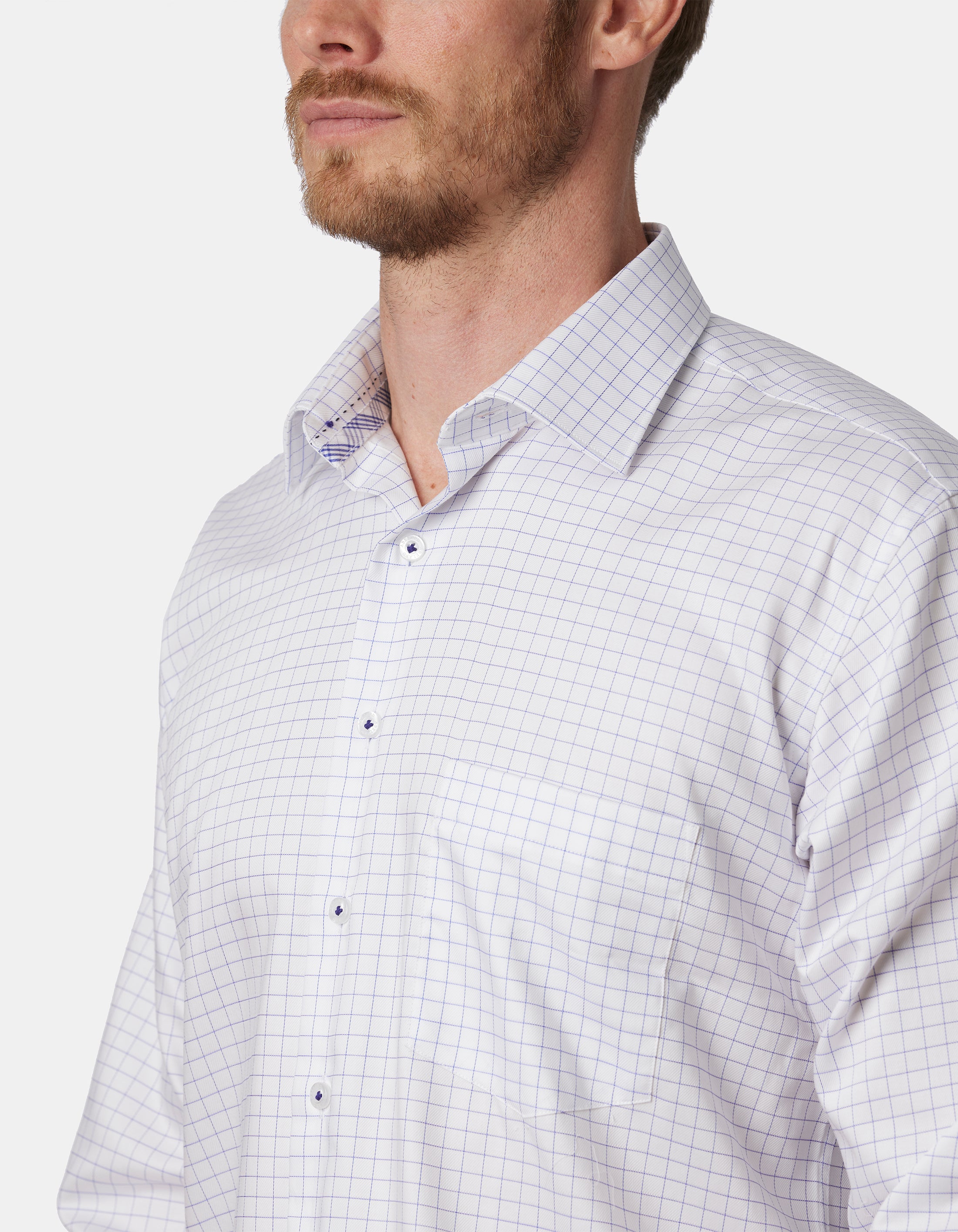 LONGCHAMP CHECK CLASSIC FIT SHIRT