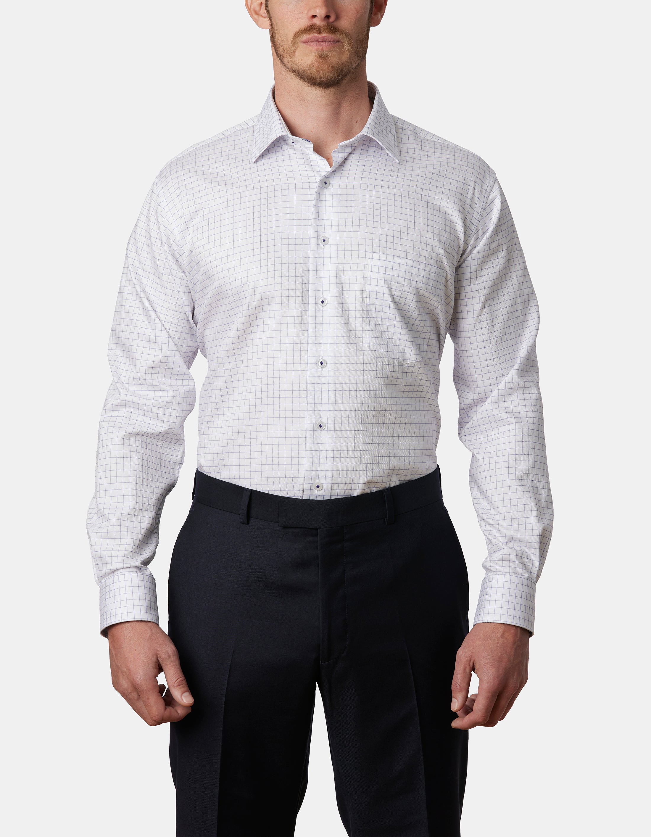 LONGCHAMP CHECK CLASSIC FIT SHIRT