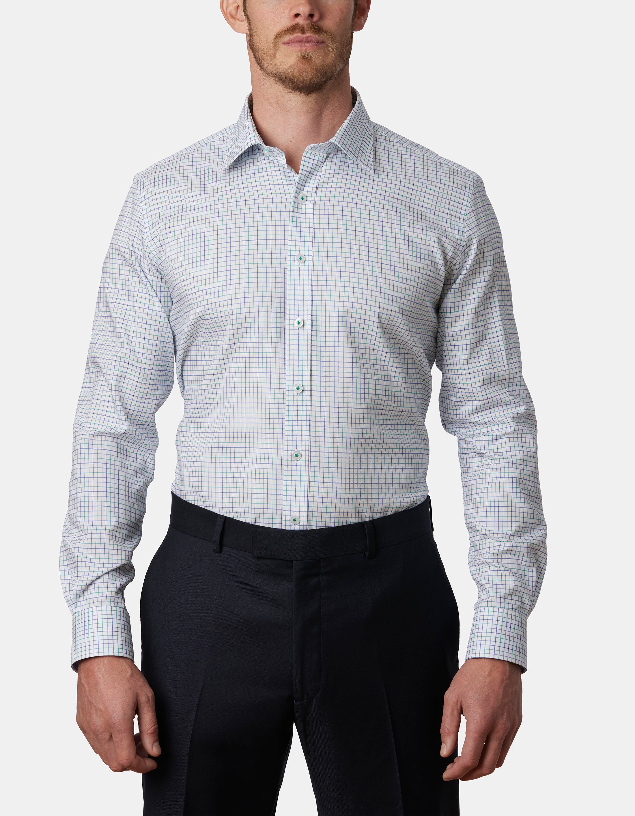 FLANEUR CHECK SLIM FIT SHIRT