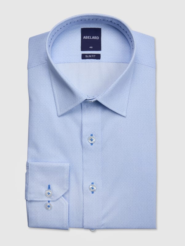 APILIES PRINT SLIM FIT SHIRT
