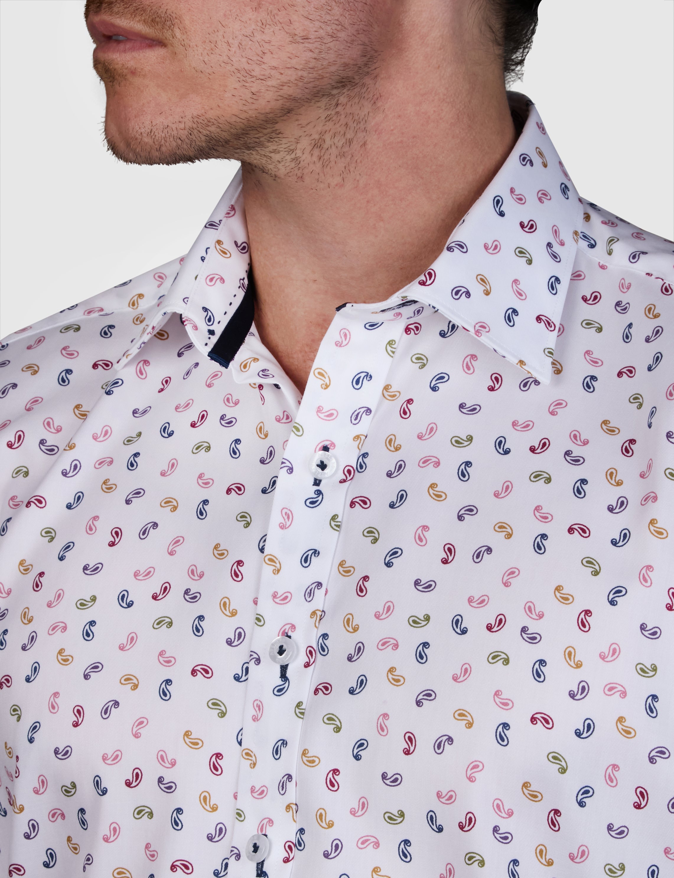 EQUINE PARADE PRINT SLIM FIT SHIRT