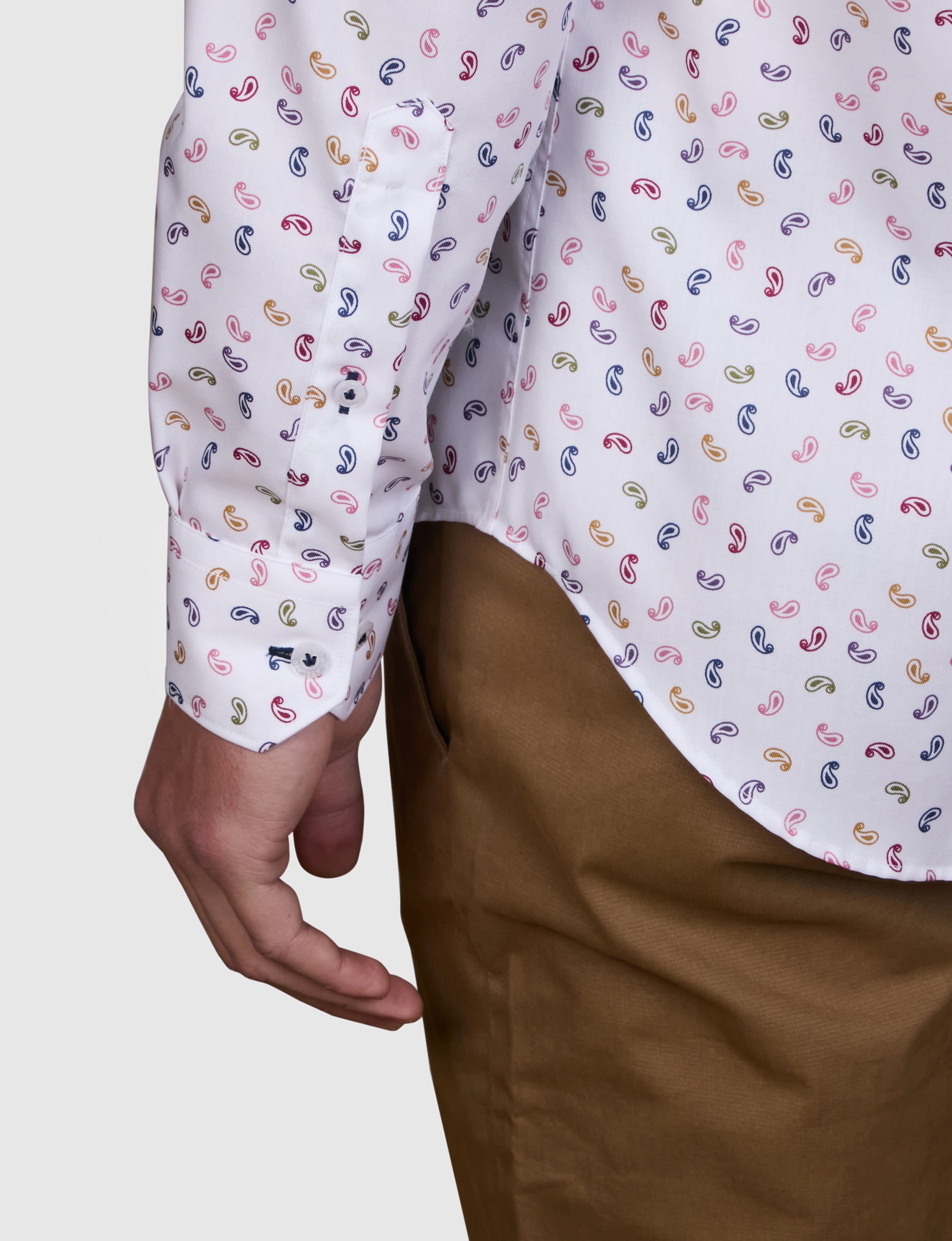 EQUINE PARADE PRINT SLIM FIT SHIRT