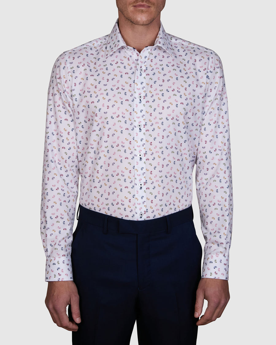 EQUINE PARADE PRINT SLIM FIT SHIRT