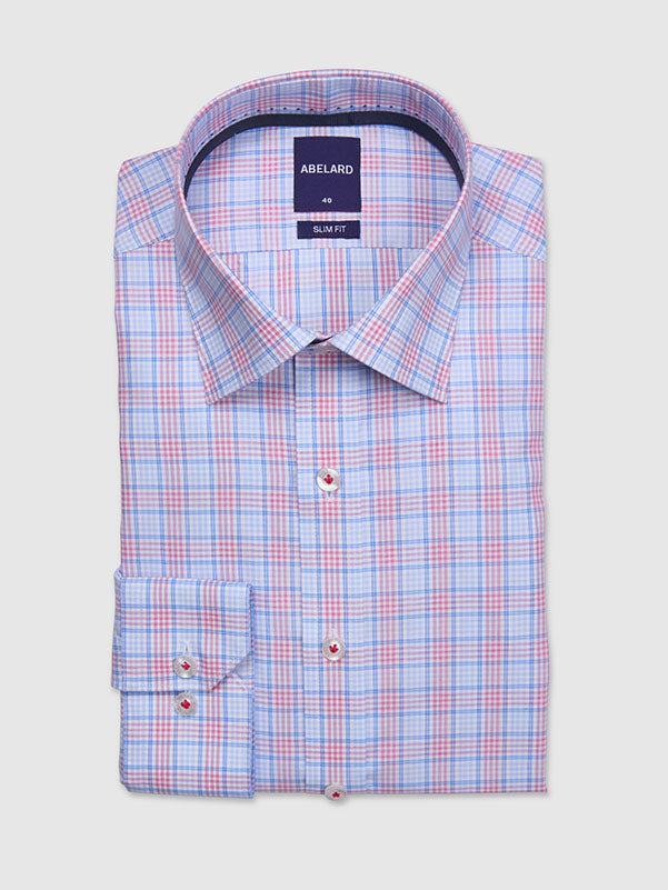 CAP FERRAT CHECK SLIM FIT SHIRT