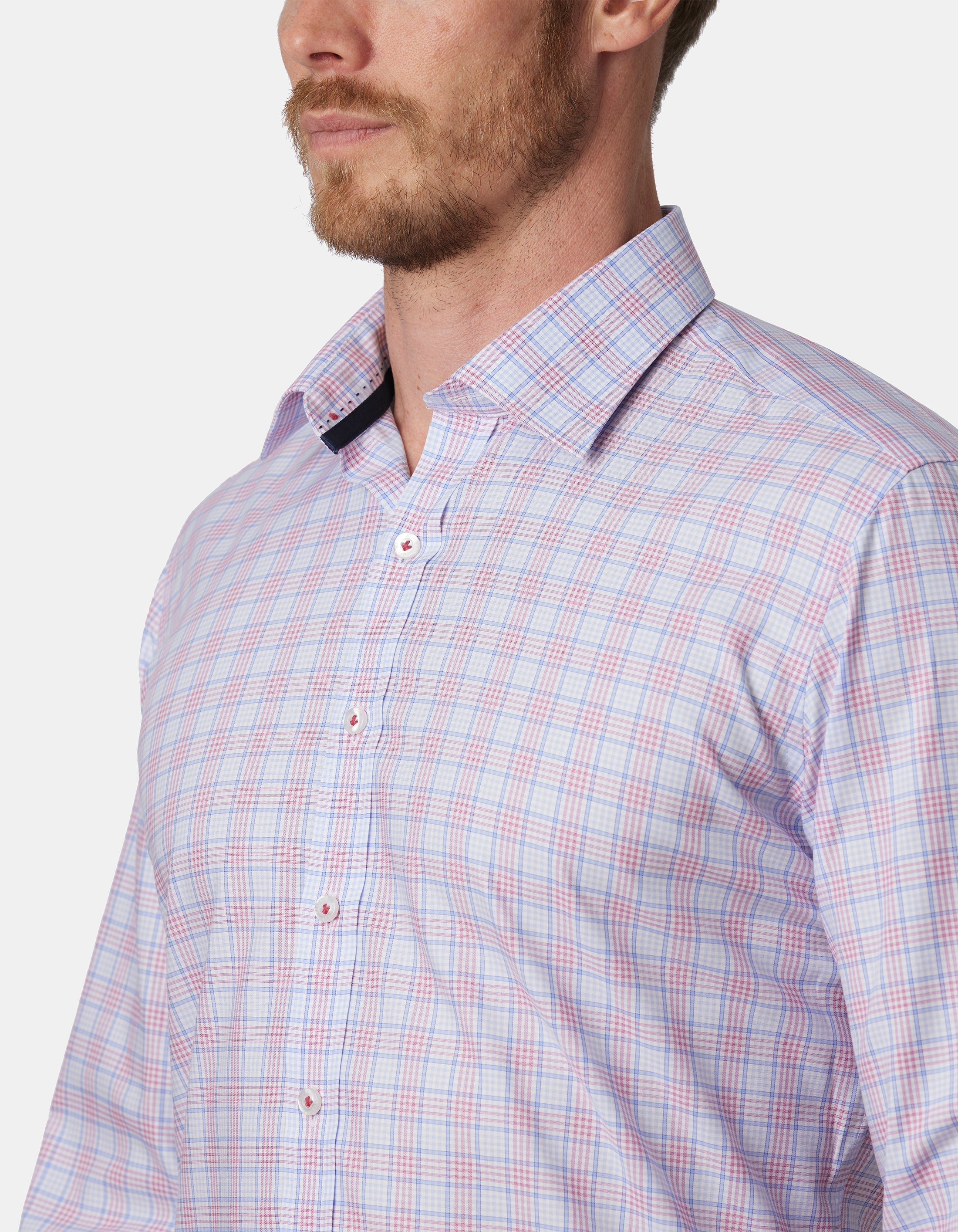 CAP FERRAT CHECK SLIM FIT SHIRT