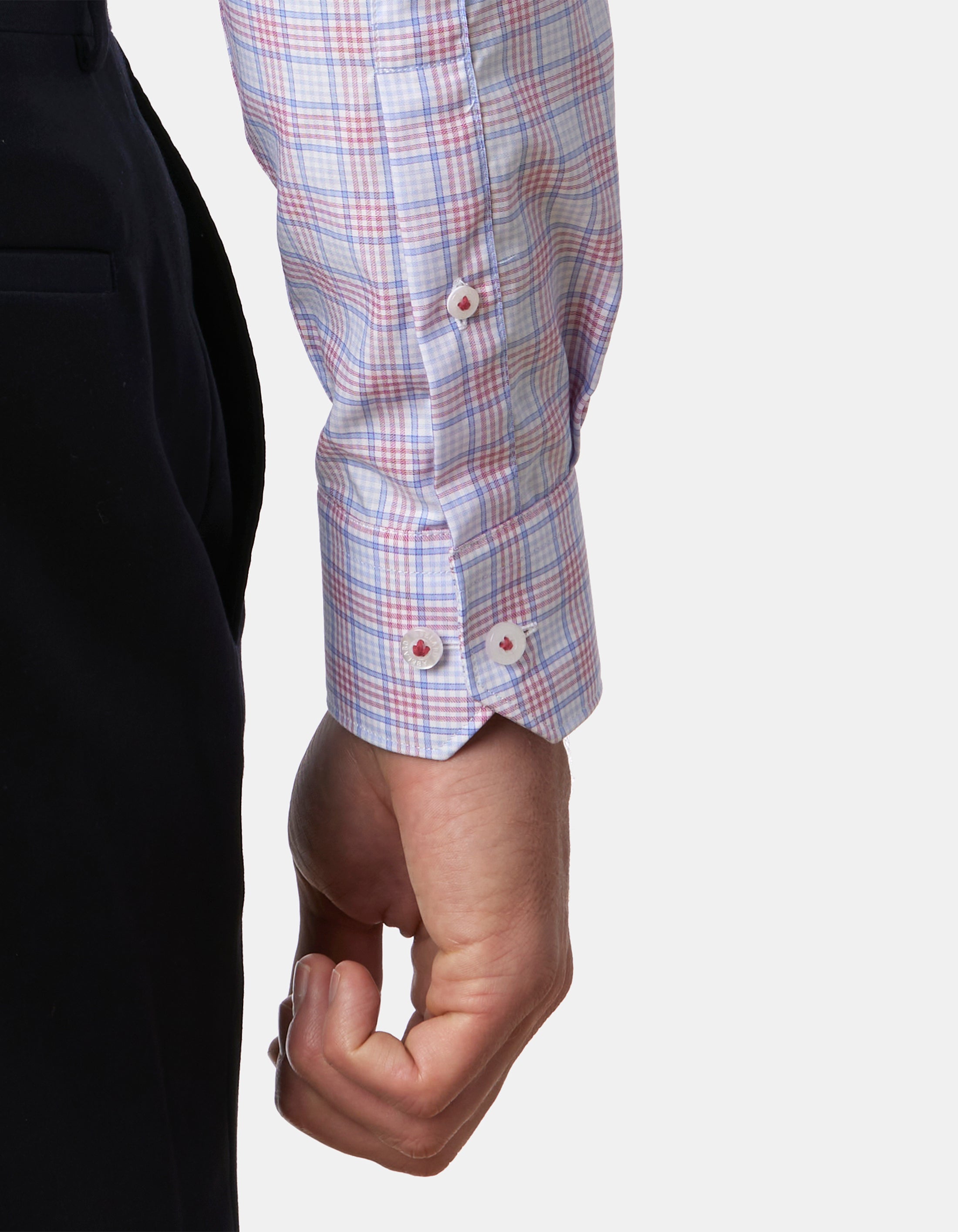 CAP FERRAT CHECK SLIM FIT SHIRT