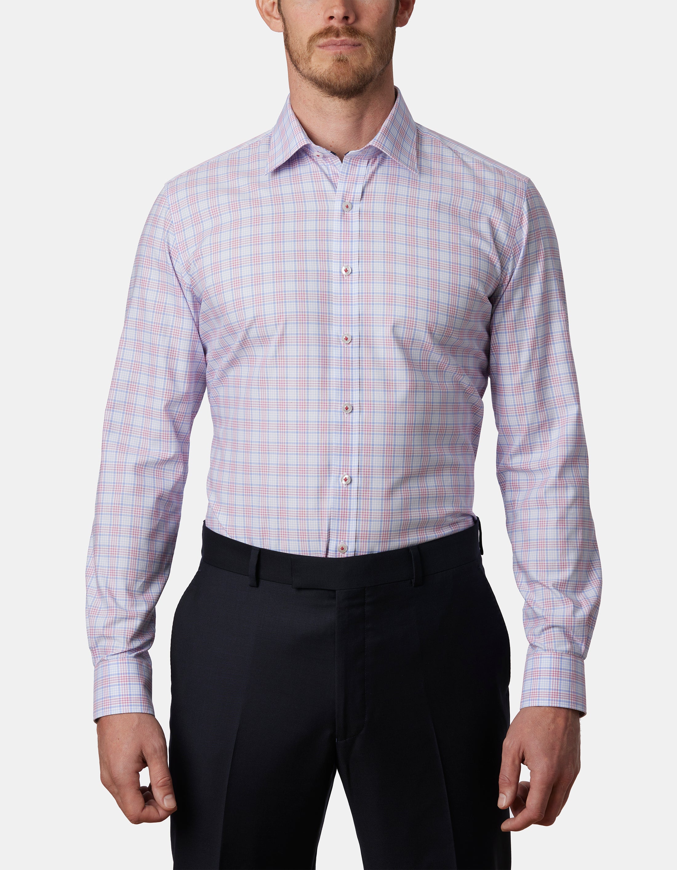 CAP FERRAT CHECK SLIM FIT SHIRT