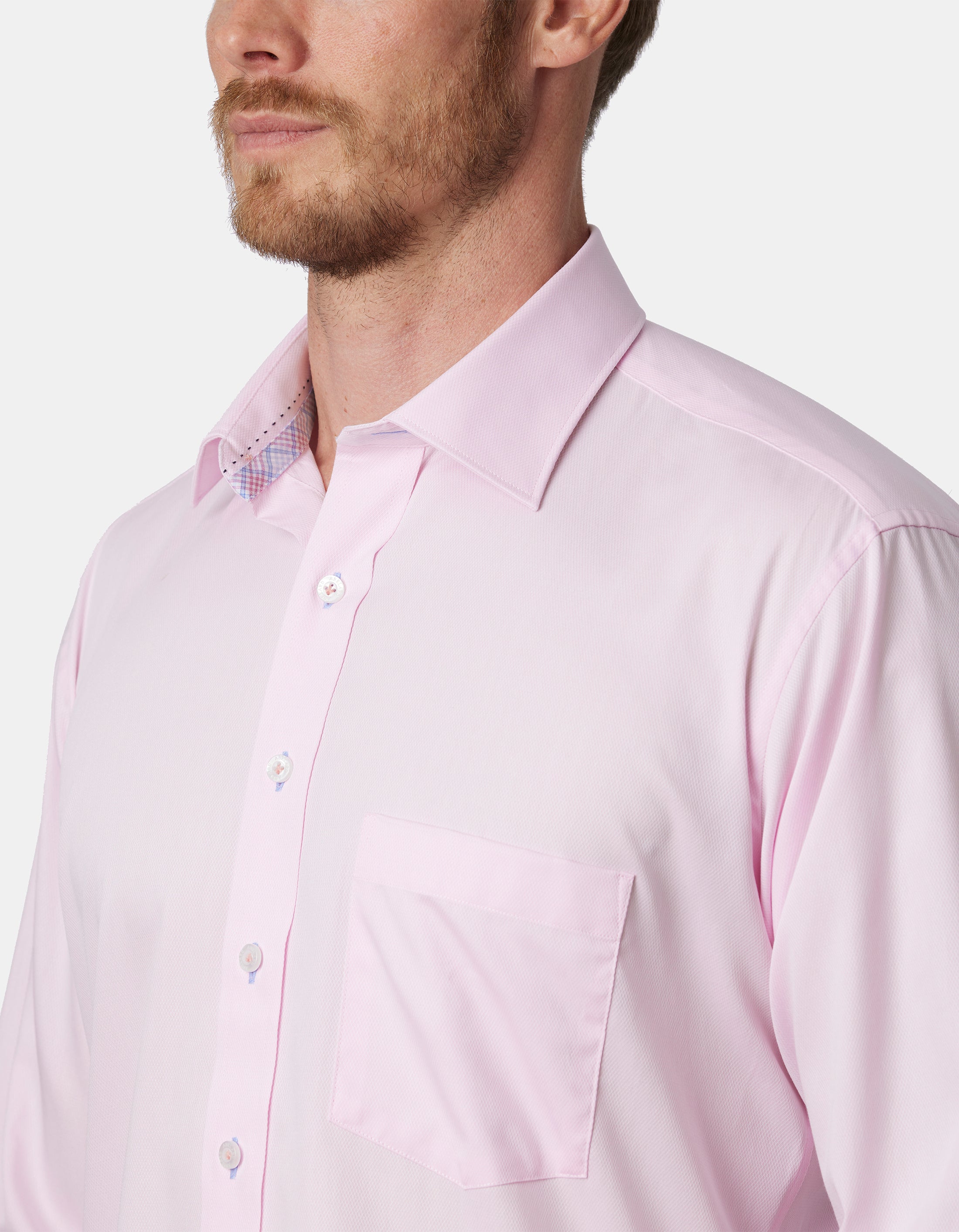 AUVERGNE DIAMOND DOBBY CLASSIC FIT SHIRT