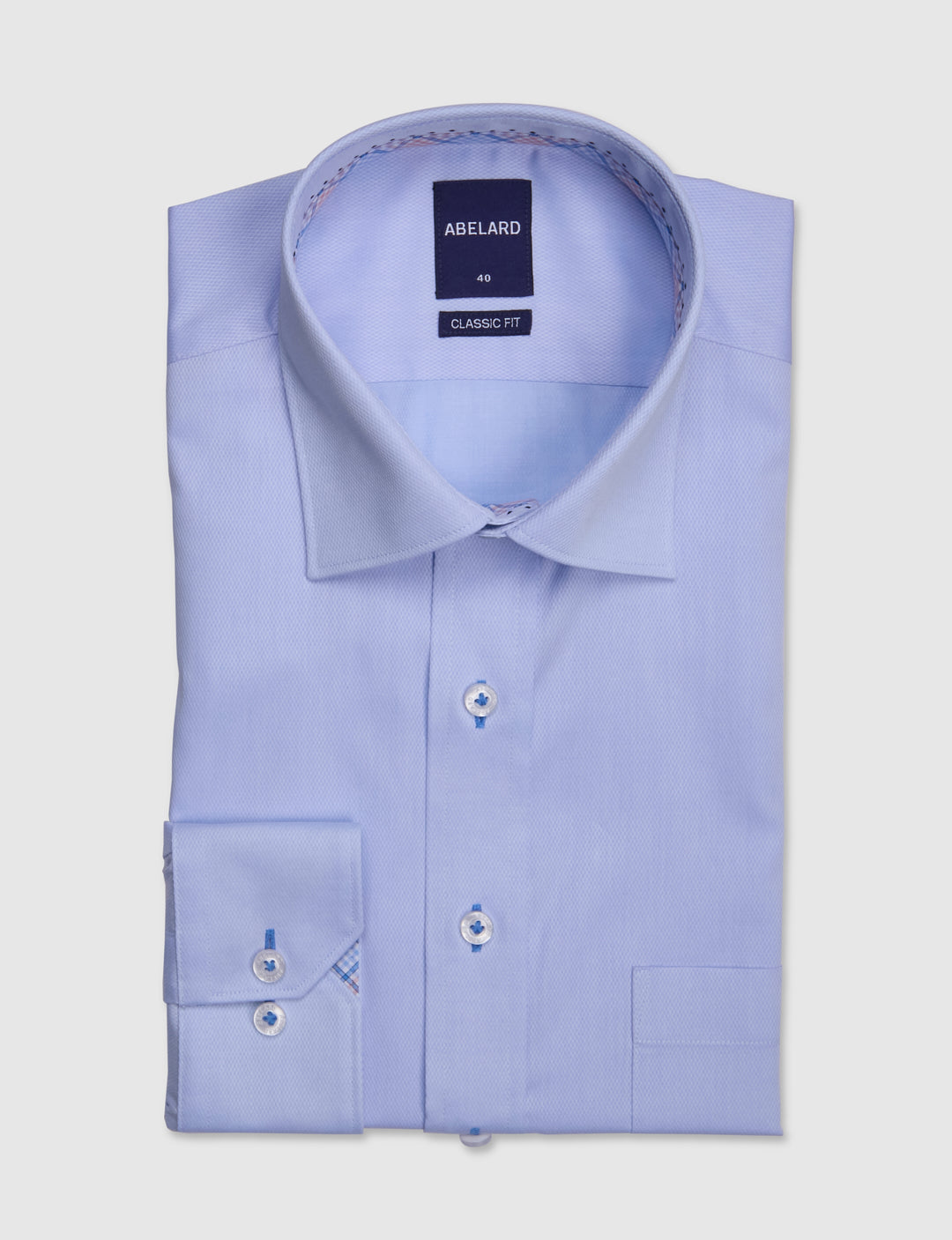 AUVERGNE DIAMOND DOBBY CLASSIC FIT SHIRT