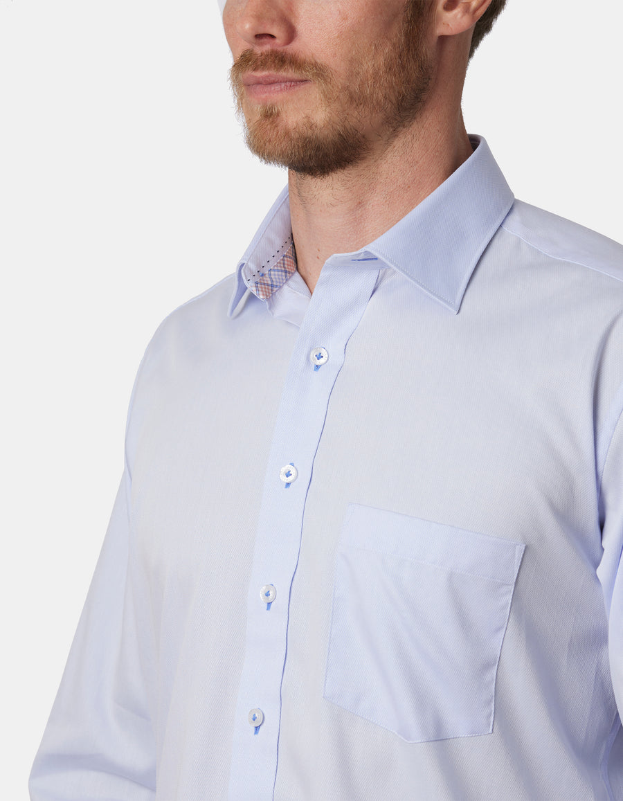 AUVERGNE DIAMOND DOBBY CLASSIC FIT SHIRT