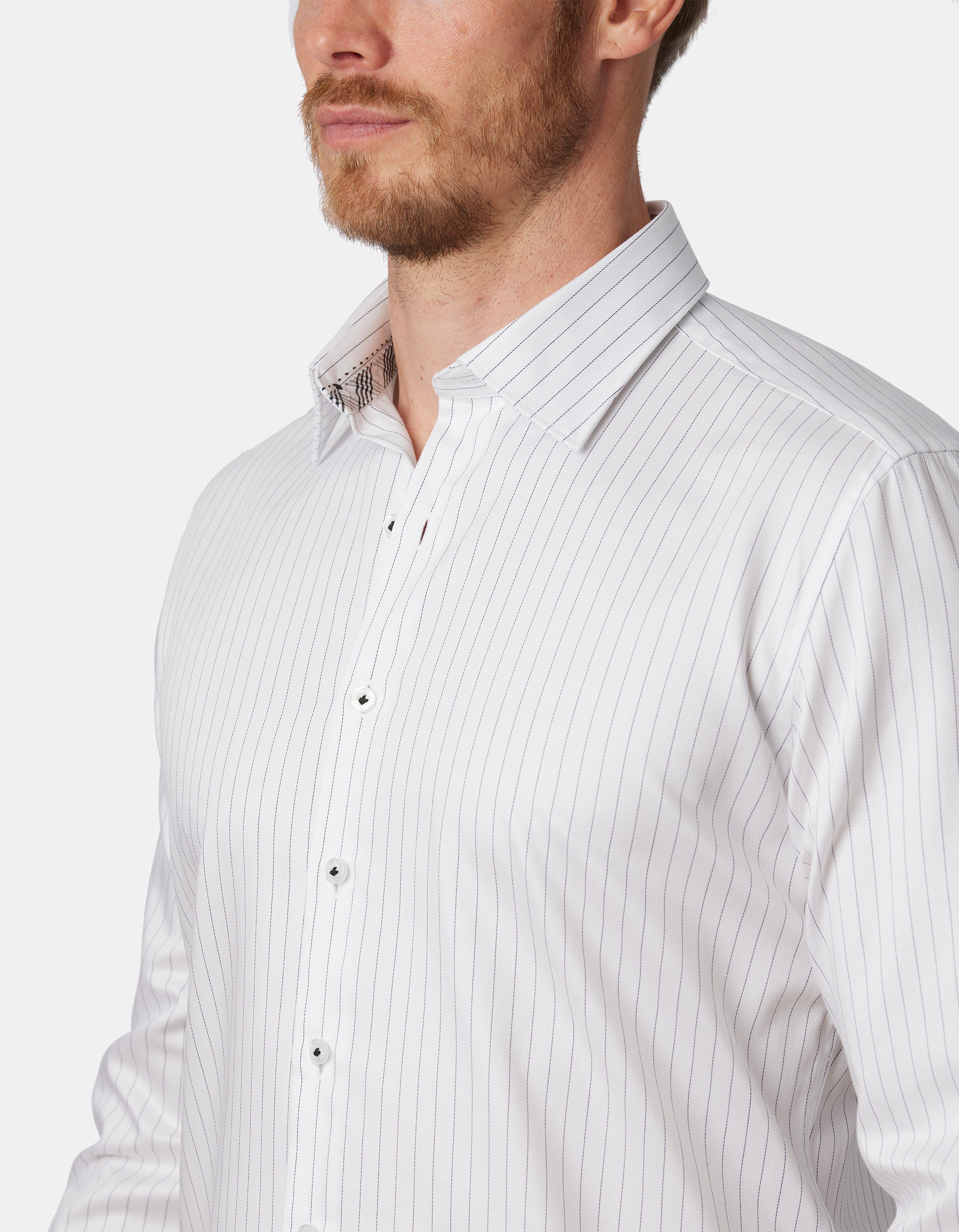 DERBY DAY STRIPE SLIM FIT SHIRT