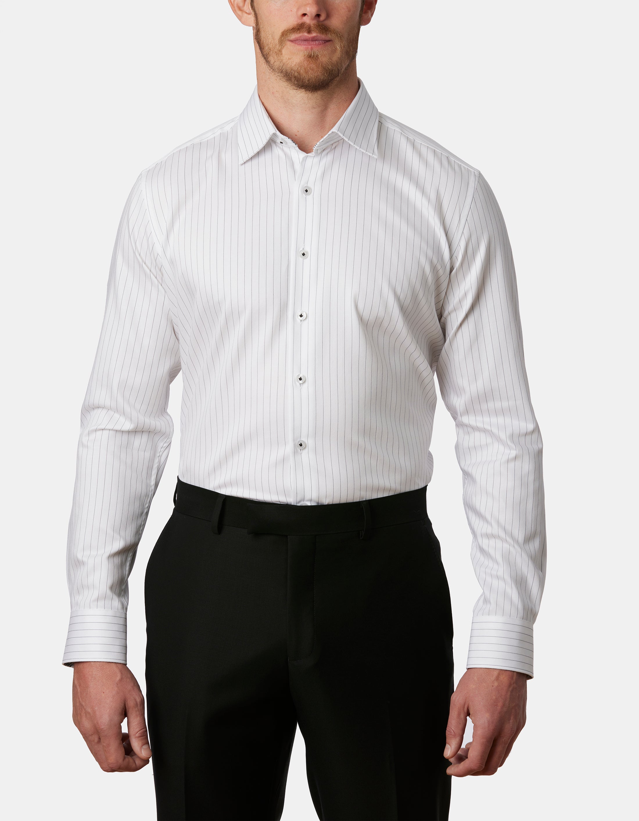 DERBY DAY STRIPE SLIM FIT SHIRT