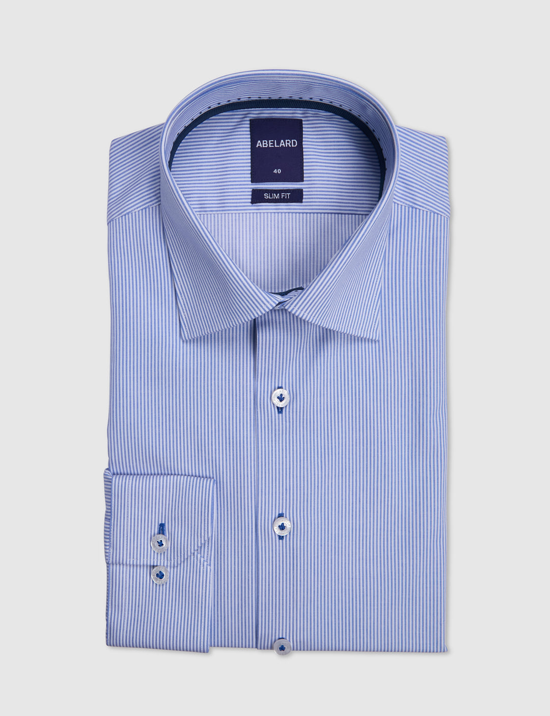 BAMBOO BLEND BENGAL STRIPE SLIM FIT SHIRT