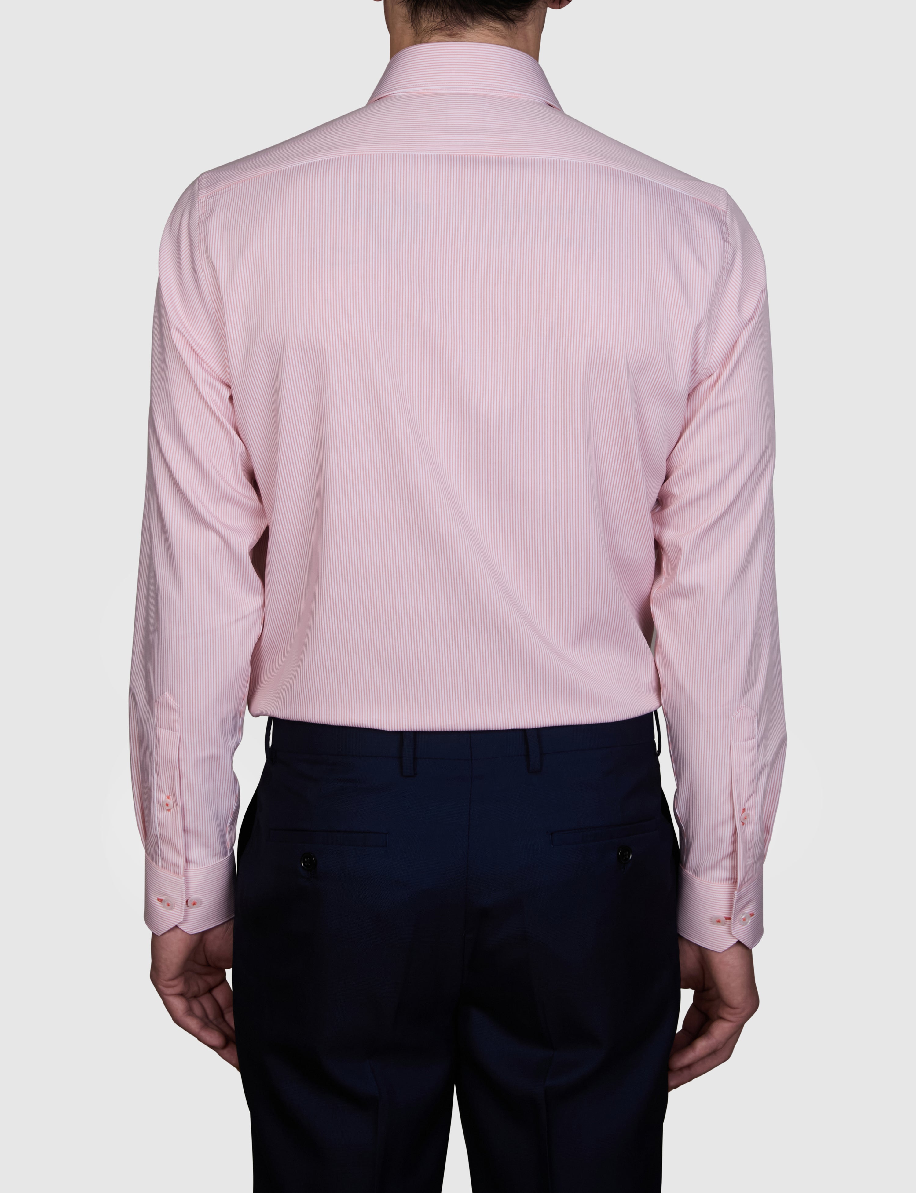 BAMBOO BLEND BENGAL STRIPE SLIM FIT SHIRT