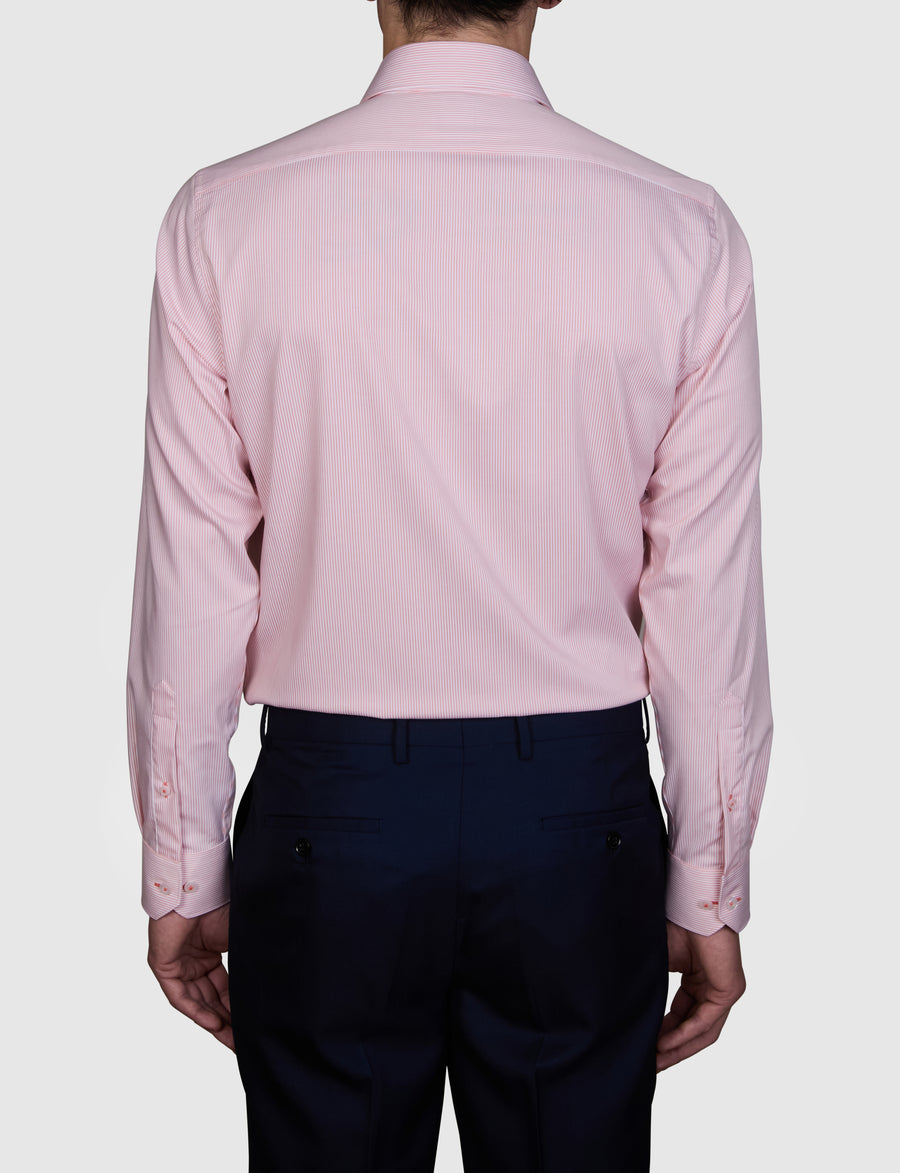 BAMBOO BLEND BENGAL STRIPE SLIM FIT SHIRT