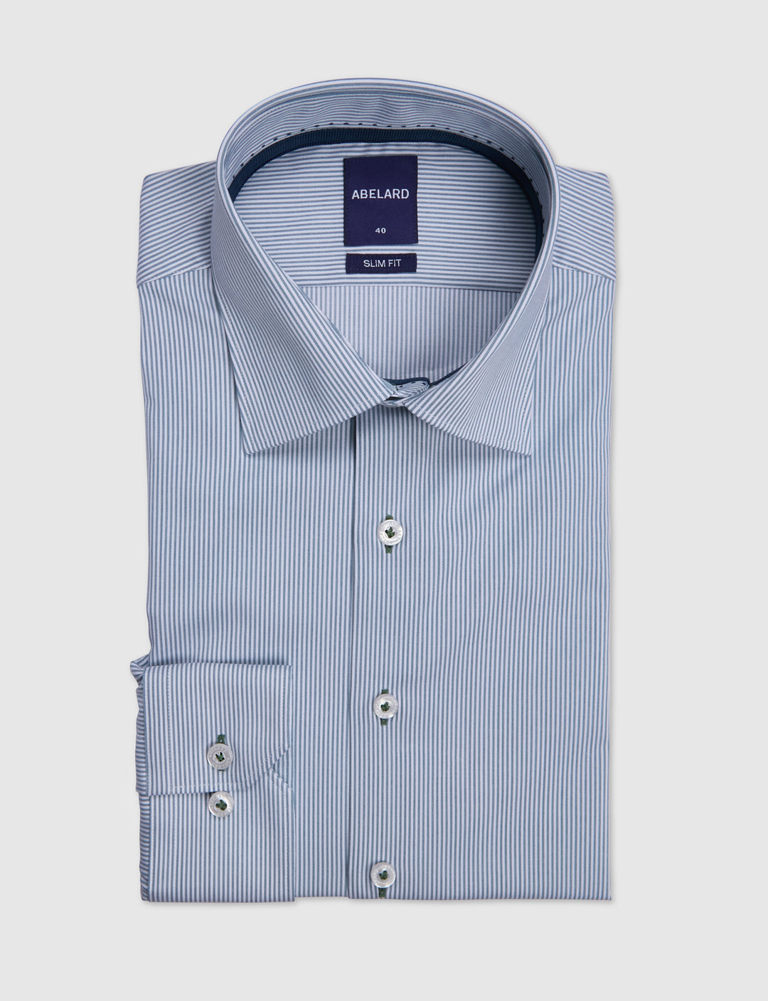 BAMBOO BLEND BENGAL STRIPE SLIM FIT SHIRT