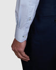BAMBOO BLEND BENGAL STRIPE SLIM FIT SHIRT