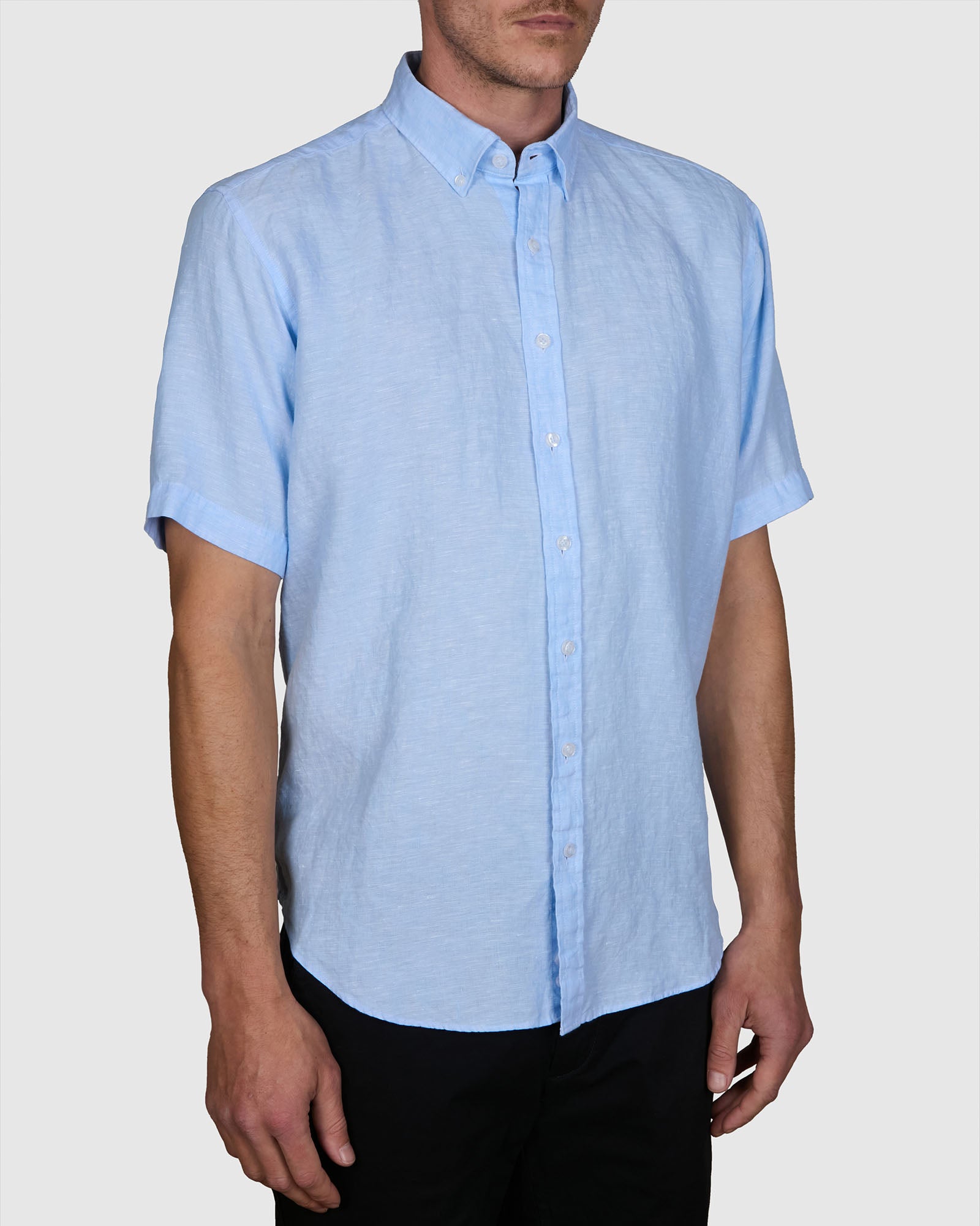 PIATTO PURE LINEN SLIM FIT SHIRT
