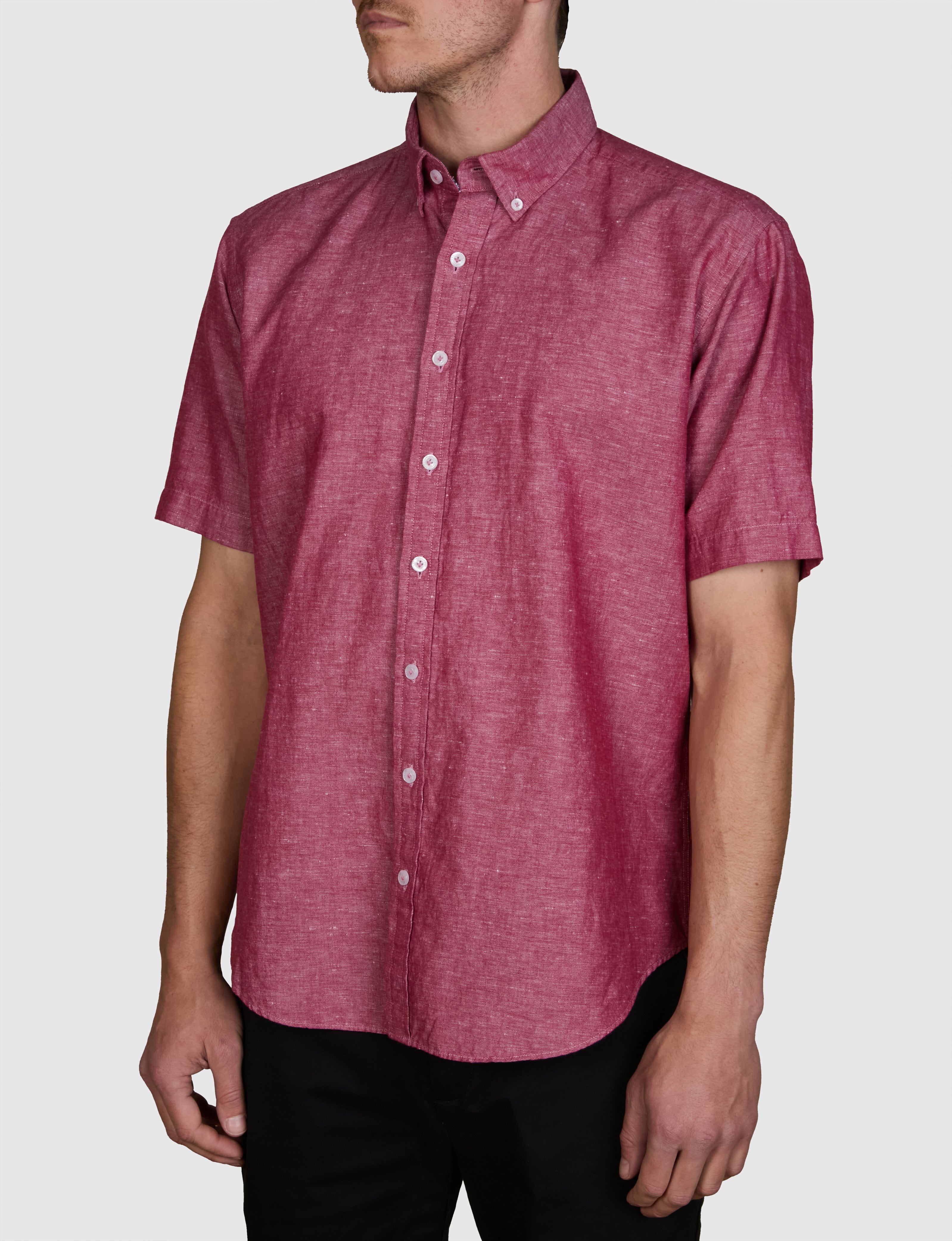 PIATTO PURE LINEN SLIM FIT SHIRT