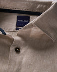 PIATTO PURE LINEN SLIM FIT SHIRT