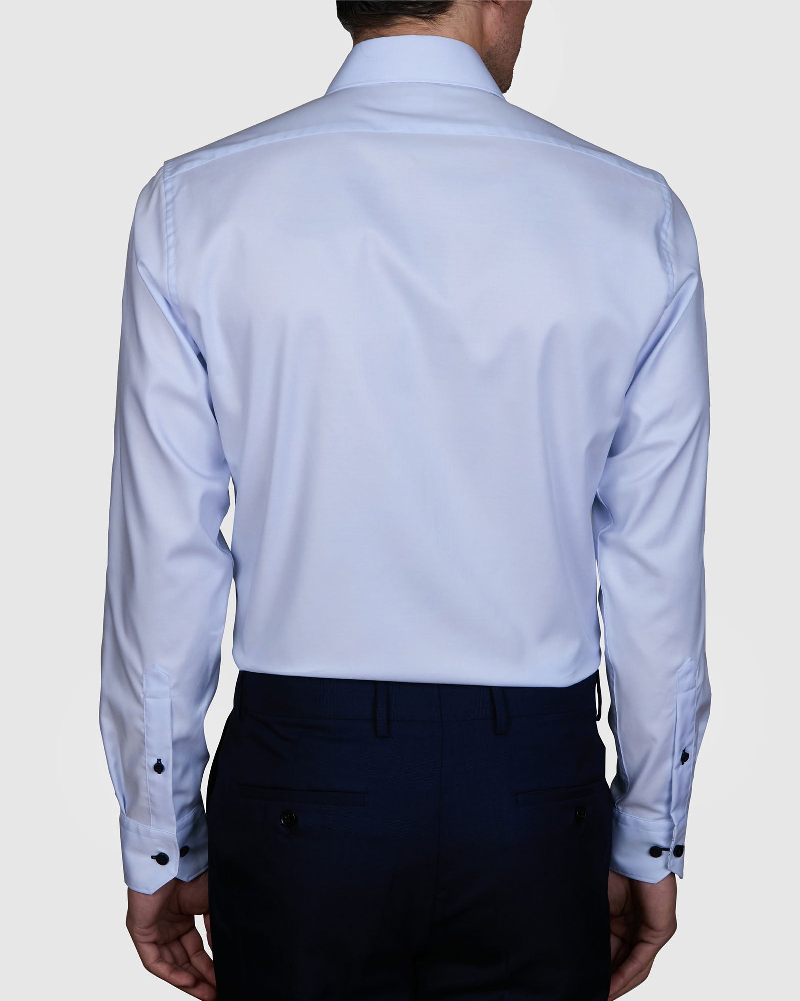 TRIFOLATI 2 PLY TWILL SLIM FIT SHIRT