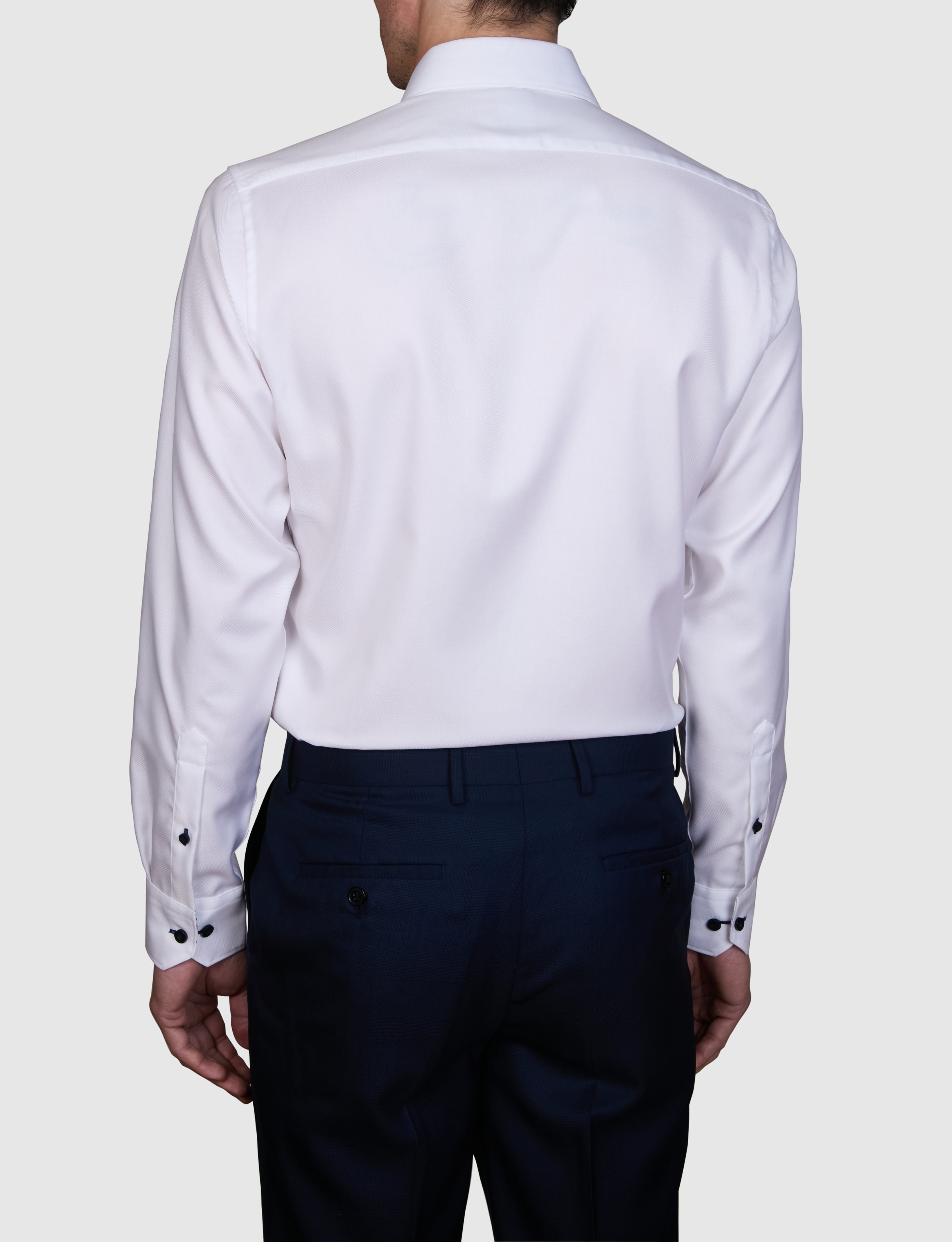 TRIFOLATI 2 PLY TWILL SLIM FIT SHIRT