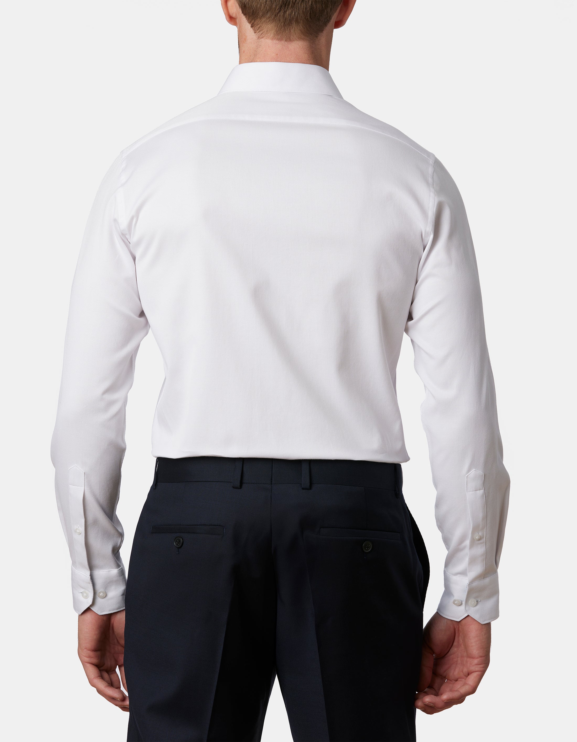 ASCIUTTA DOBBY SLIM FIT SHIRT