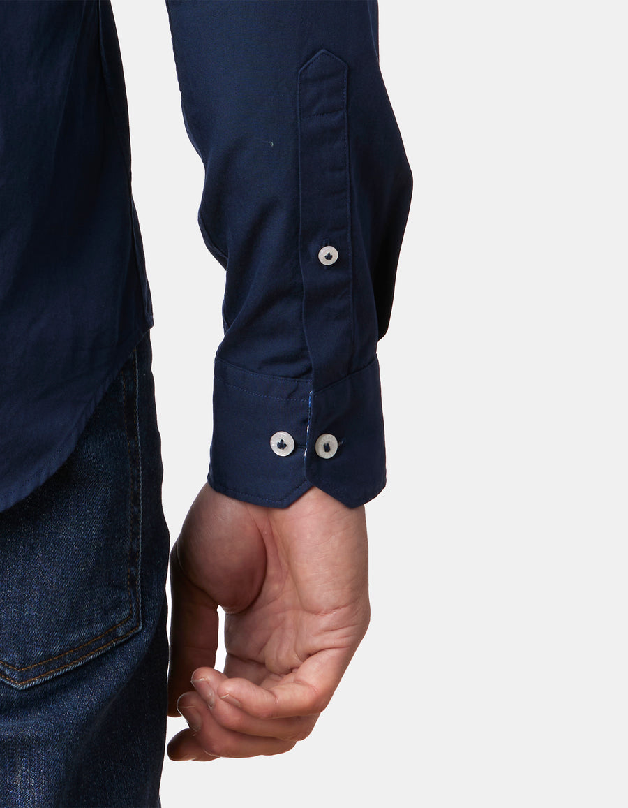 OXFORDSHIRE 2 PLY OXFORD SLIM FIT SHIRT