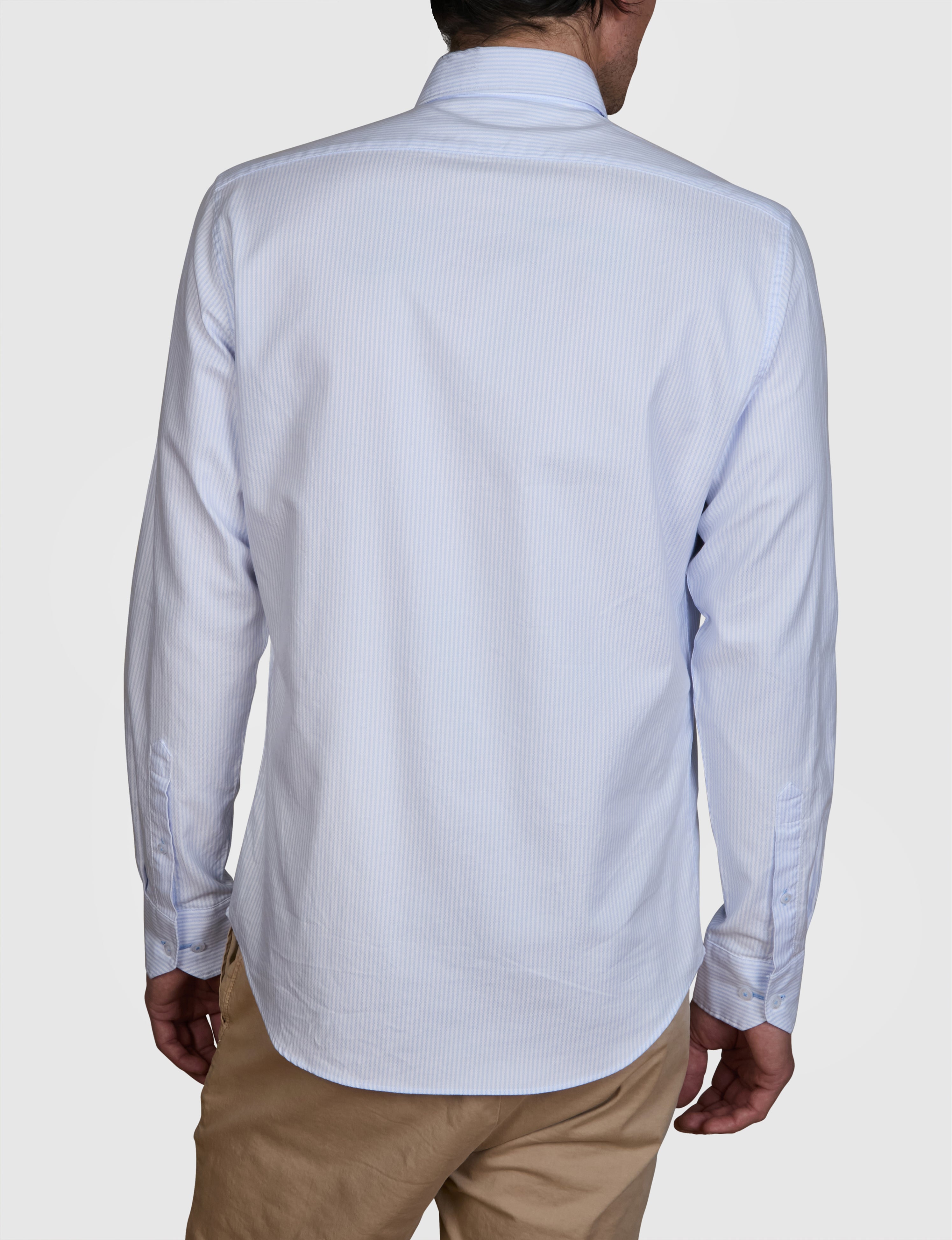 OXFORD SOFRITTO STRIPE SLIM FIT SHIRT