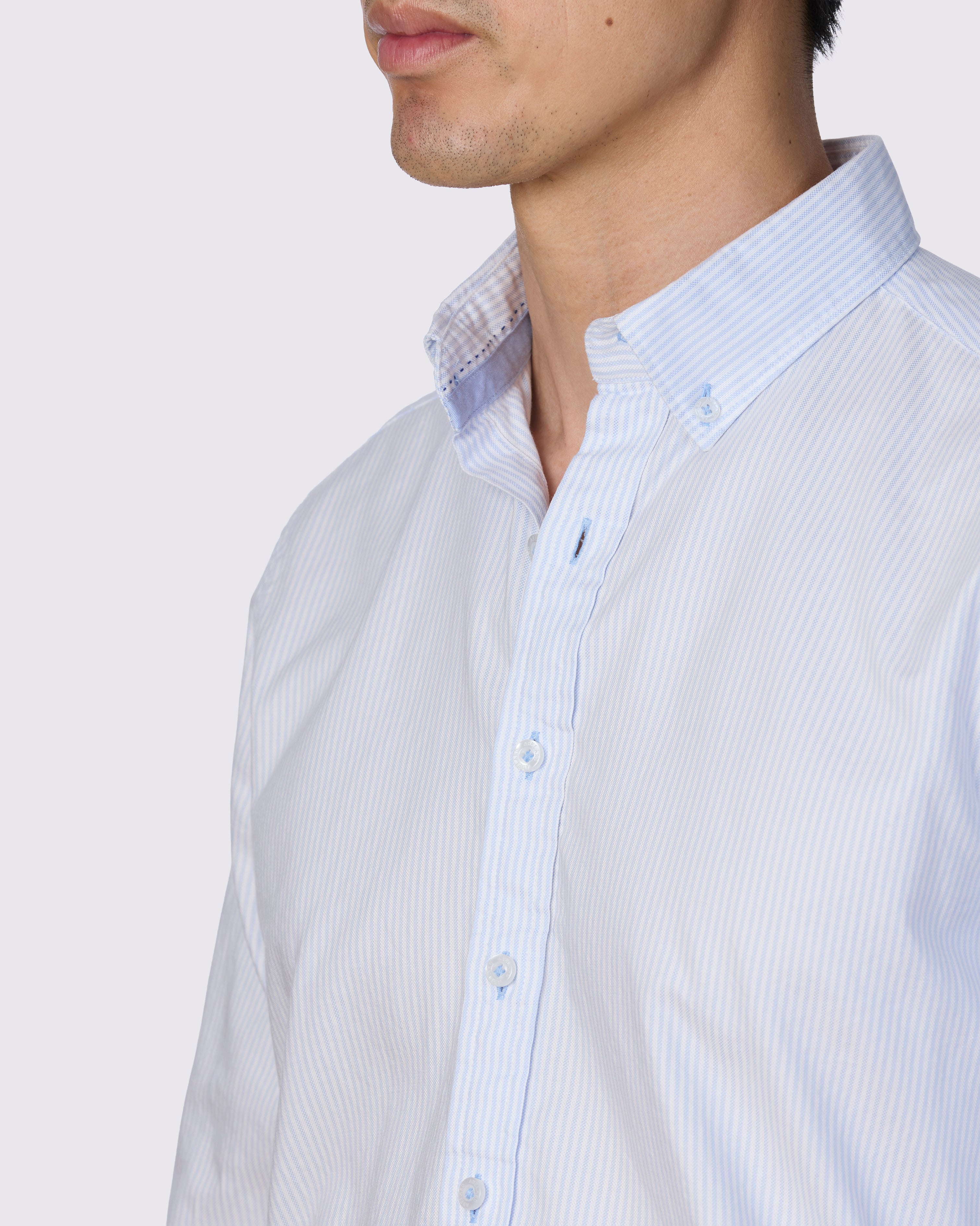 OXFORD SOFRITTO STRIPE SLIM FIT SHIRT
