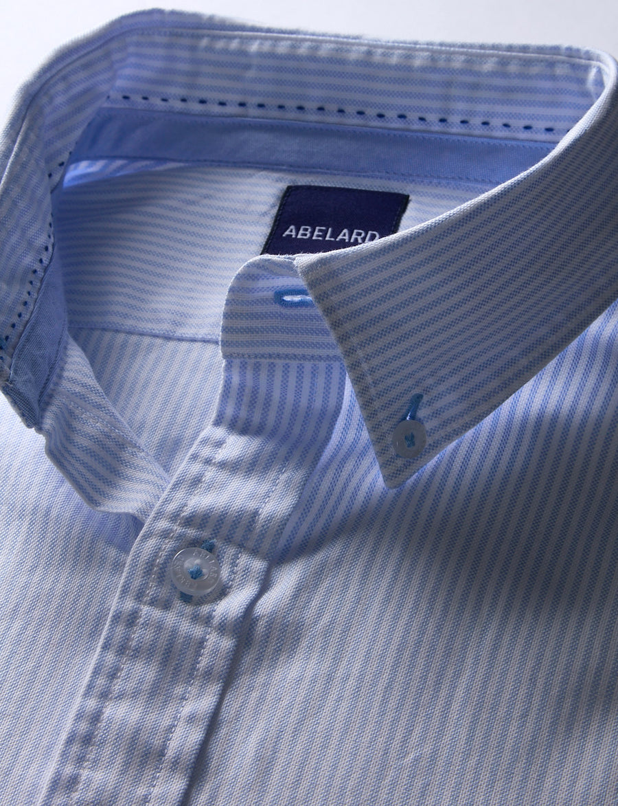 OXFORD SOFRITTO STRIPE SLIM FIT SHIRT
