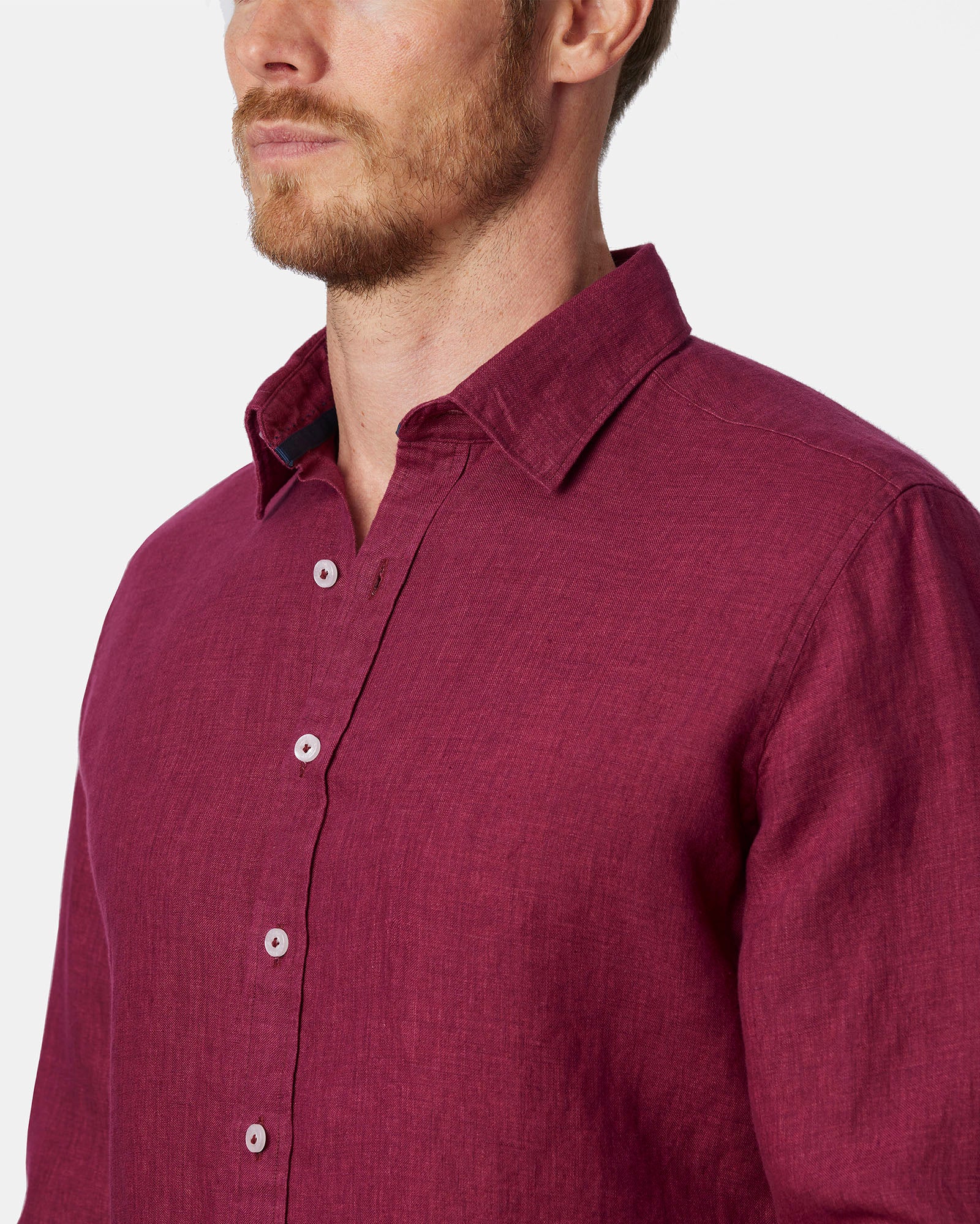 PIATTO PREMIUM PURE LINEN SLIM FIT SHIRT